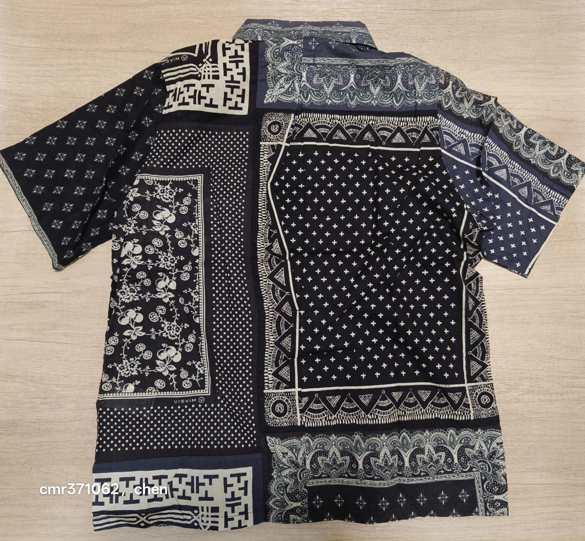 visvim 20 ICT KETCHUM S/S Shirt — label
