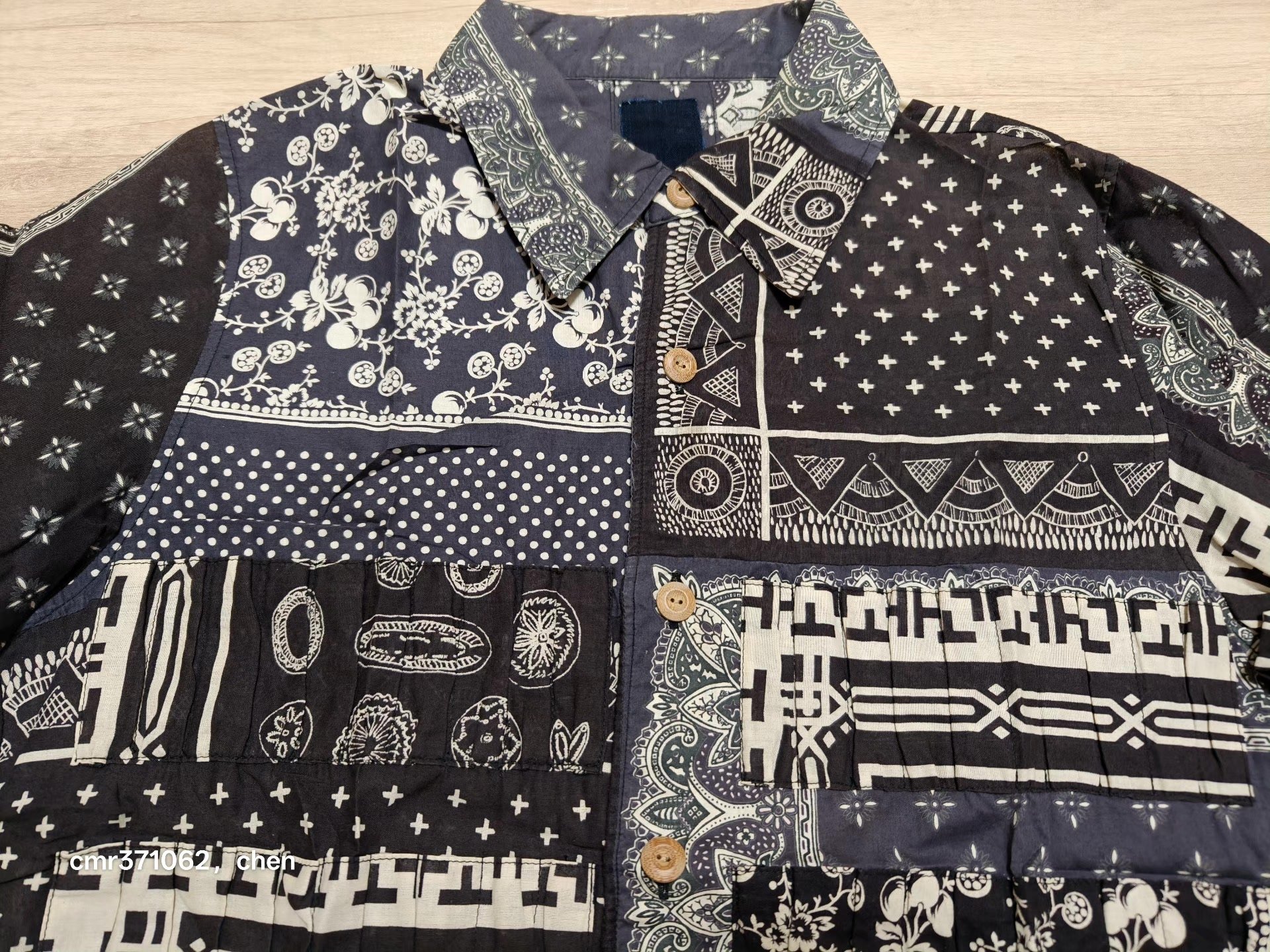 visvim 20 ICT KETCHUM S/S Shirt — back