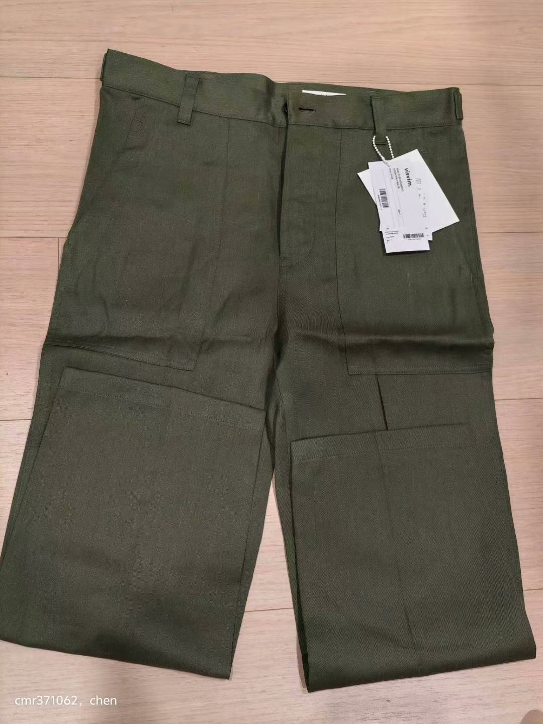 VISVIM 24SS ALDA HW PANTS — detail
