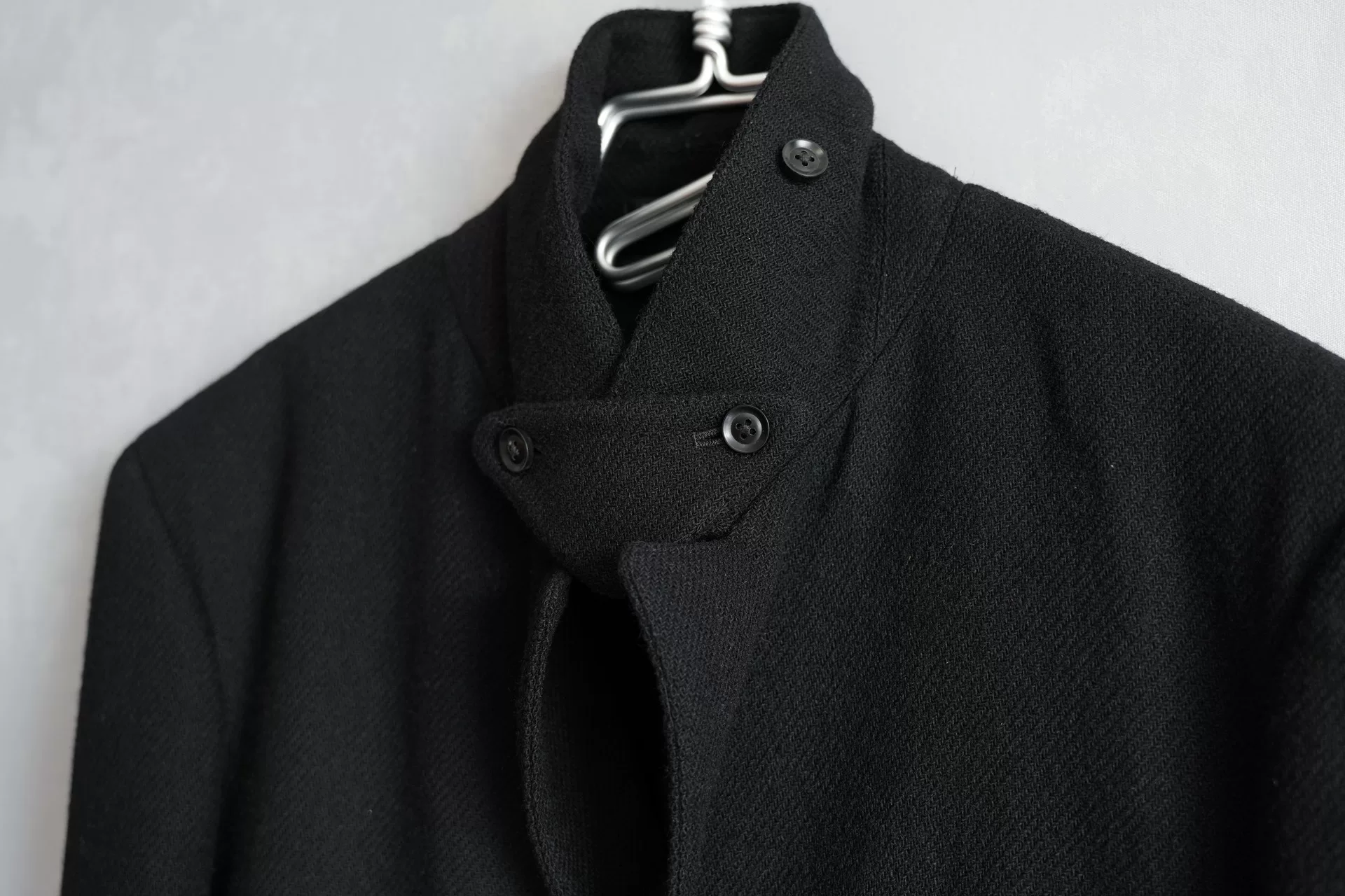 Yohji Yamamoto 14AW Detachable Coat — label