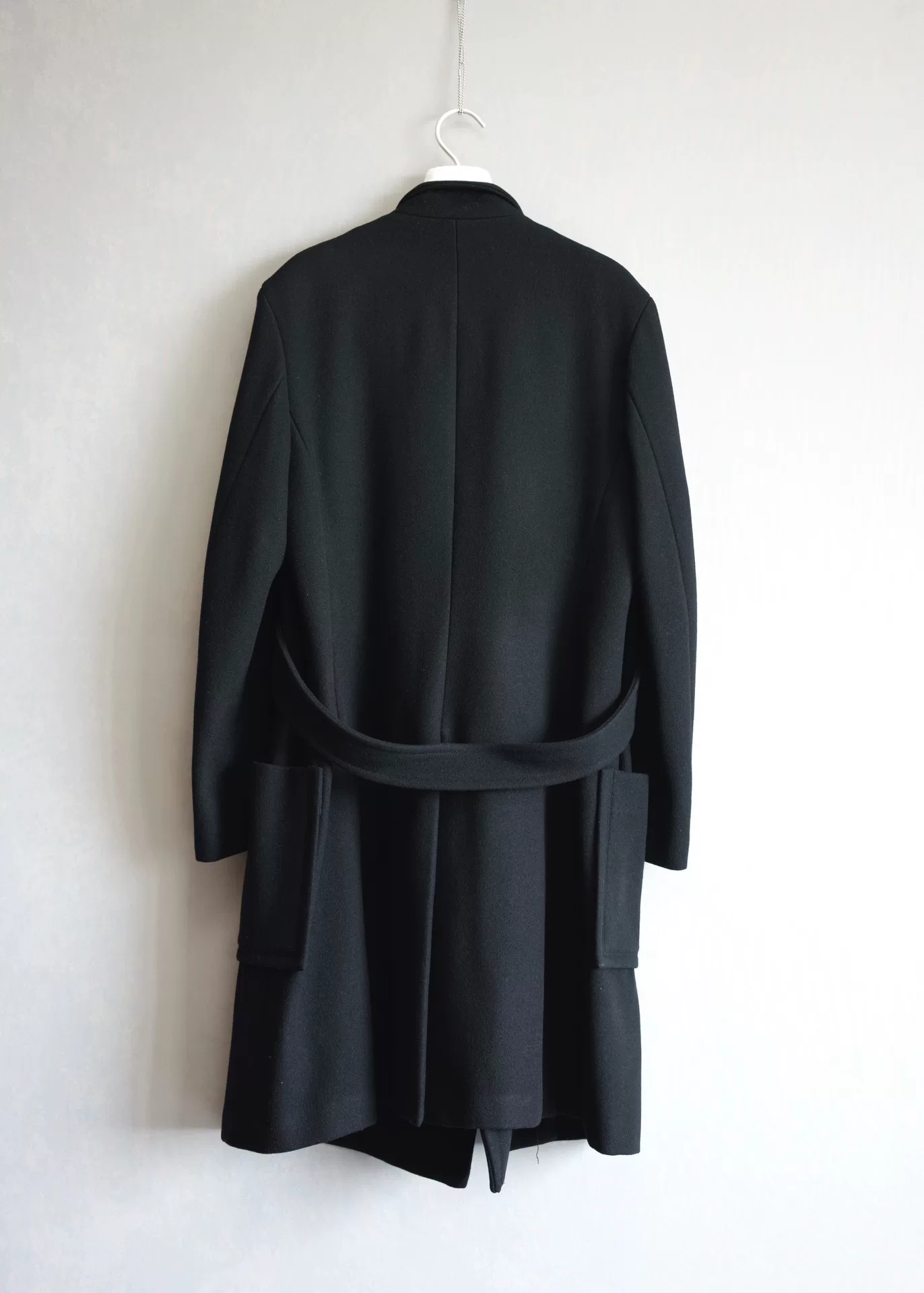 Yohji Yamamoto 04AW Silver Coin Coat — back