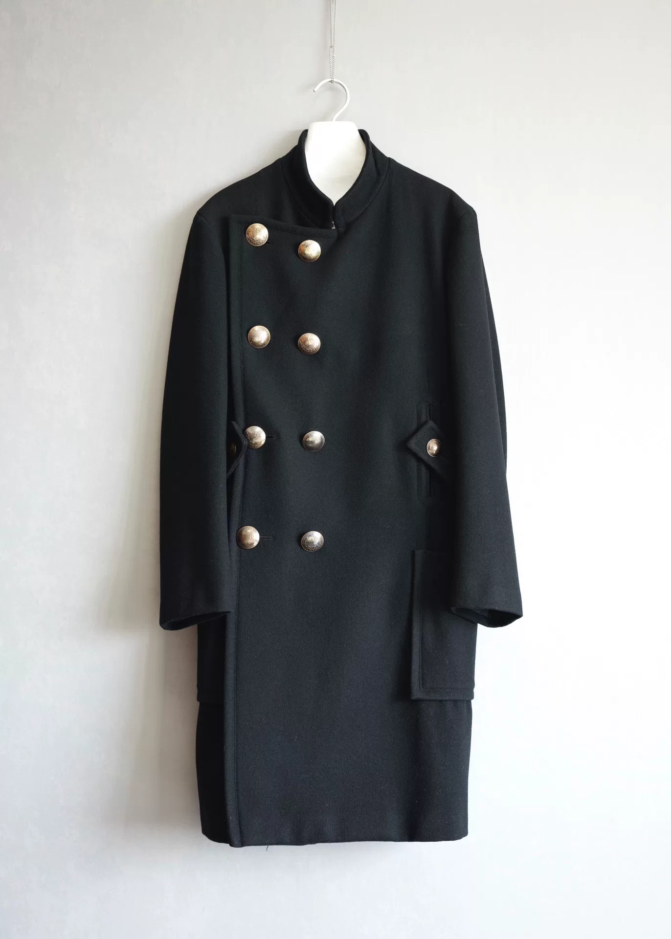 Yohji Yamamoto 04AW Silver Coin Coat
