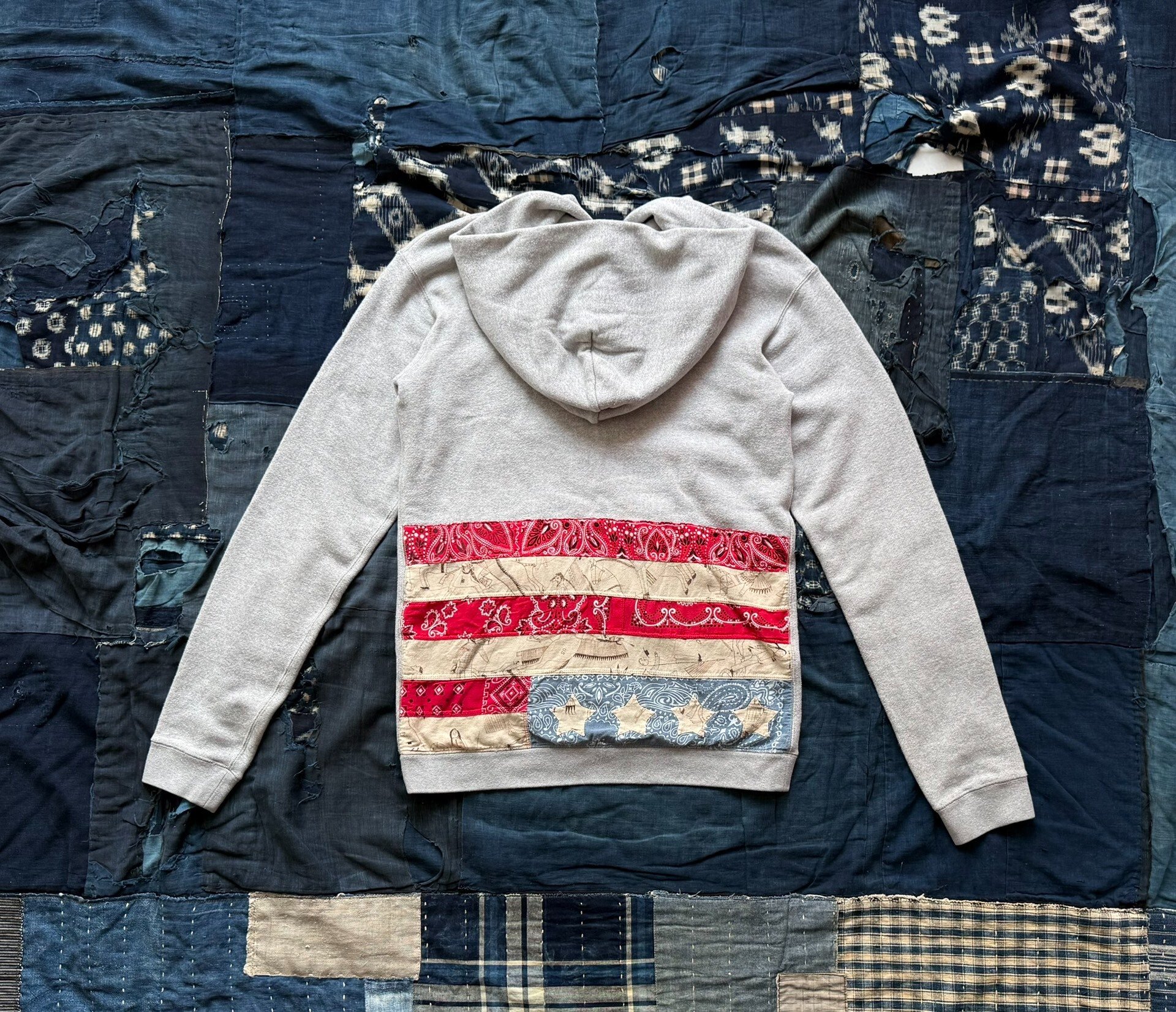 visvim ict 14ss Flag Hoodie