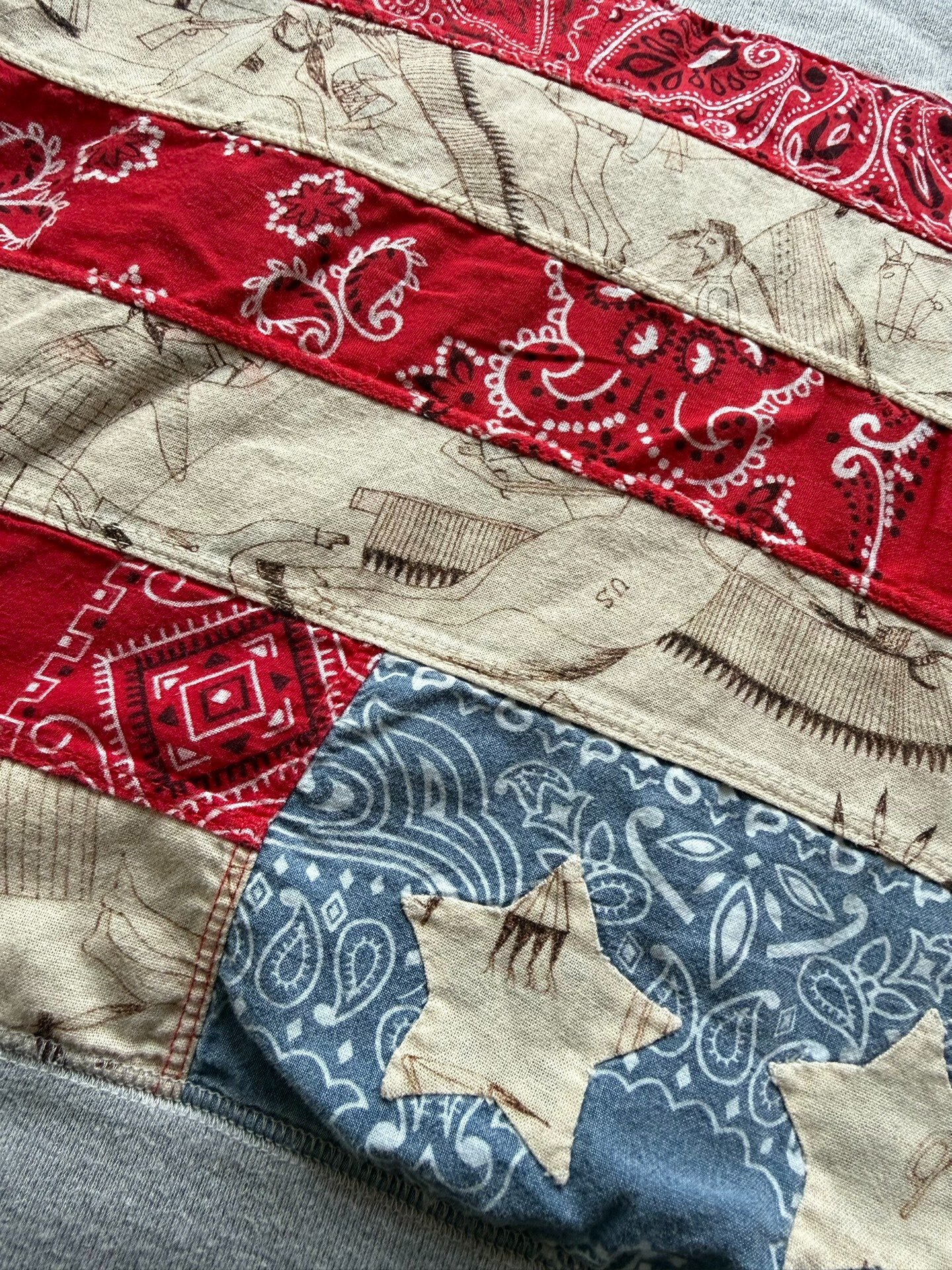 visvim ict 14ss Flag Hoodie — back