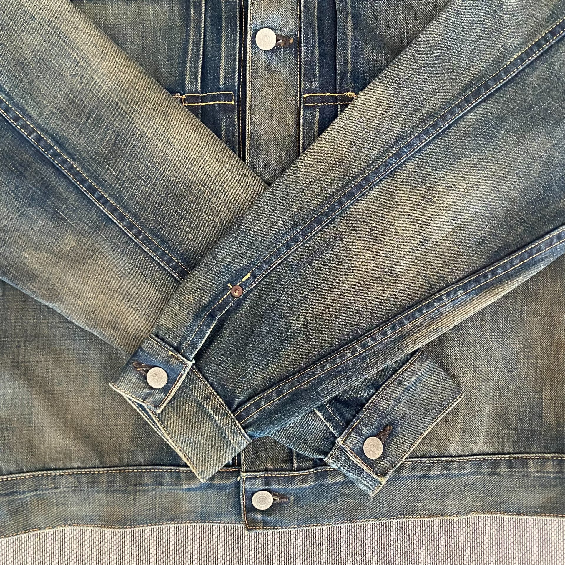 Levi's LVC 507XX J22 Denim Jacket — label