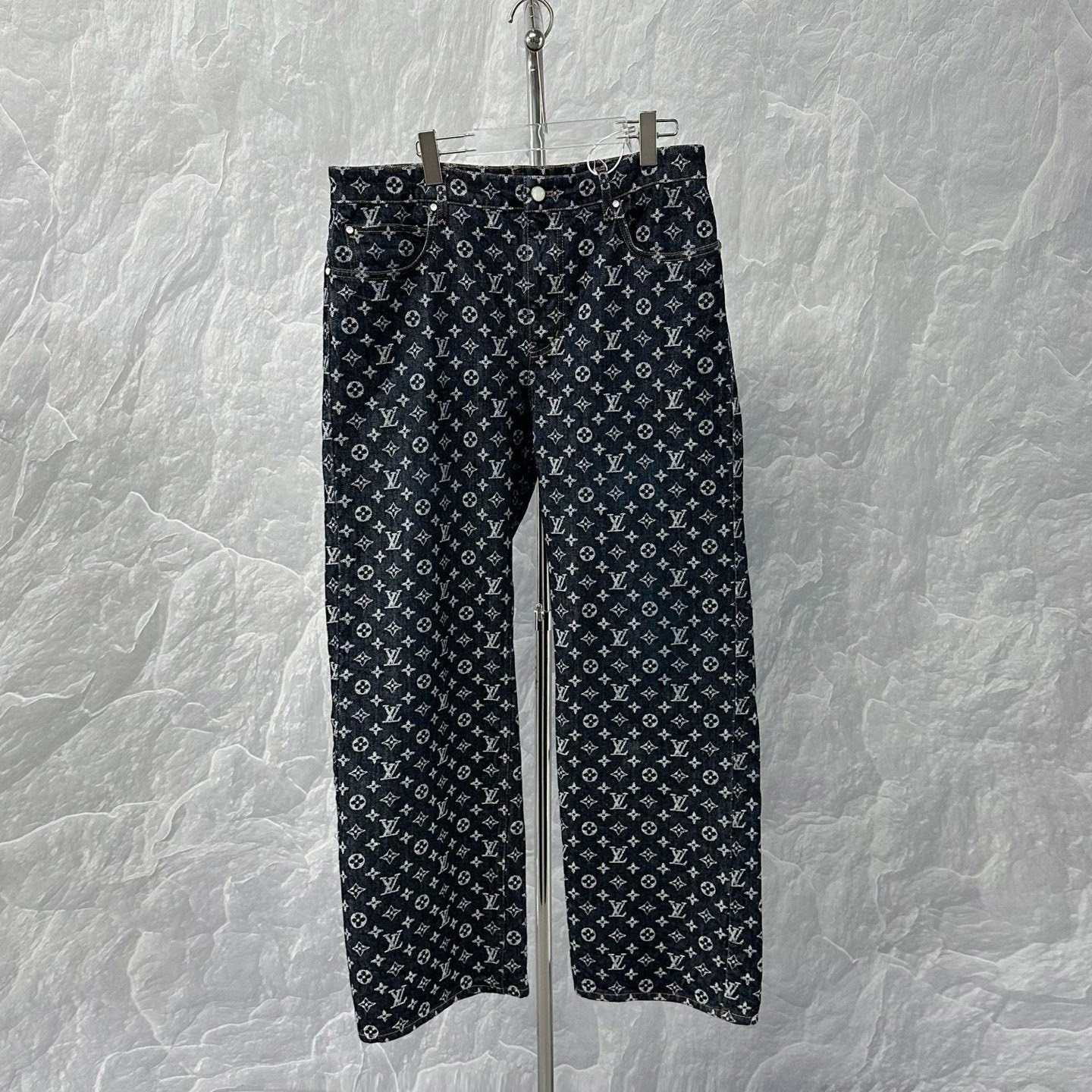 Louis Vuitton FW24 Monogram Denim Pants