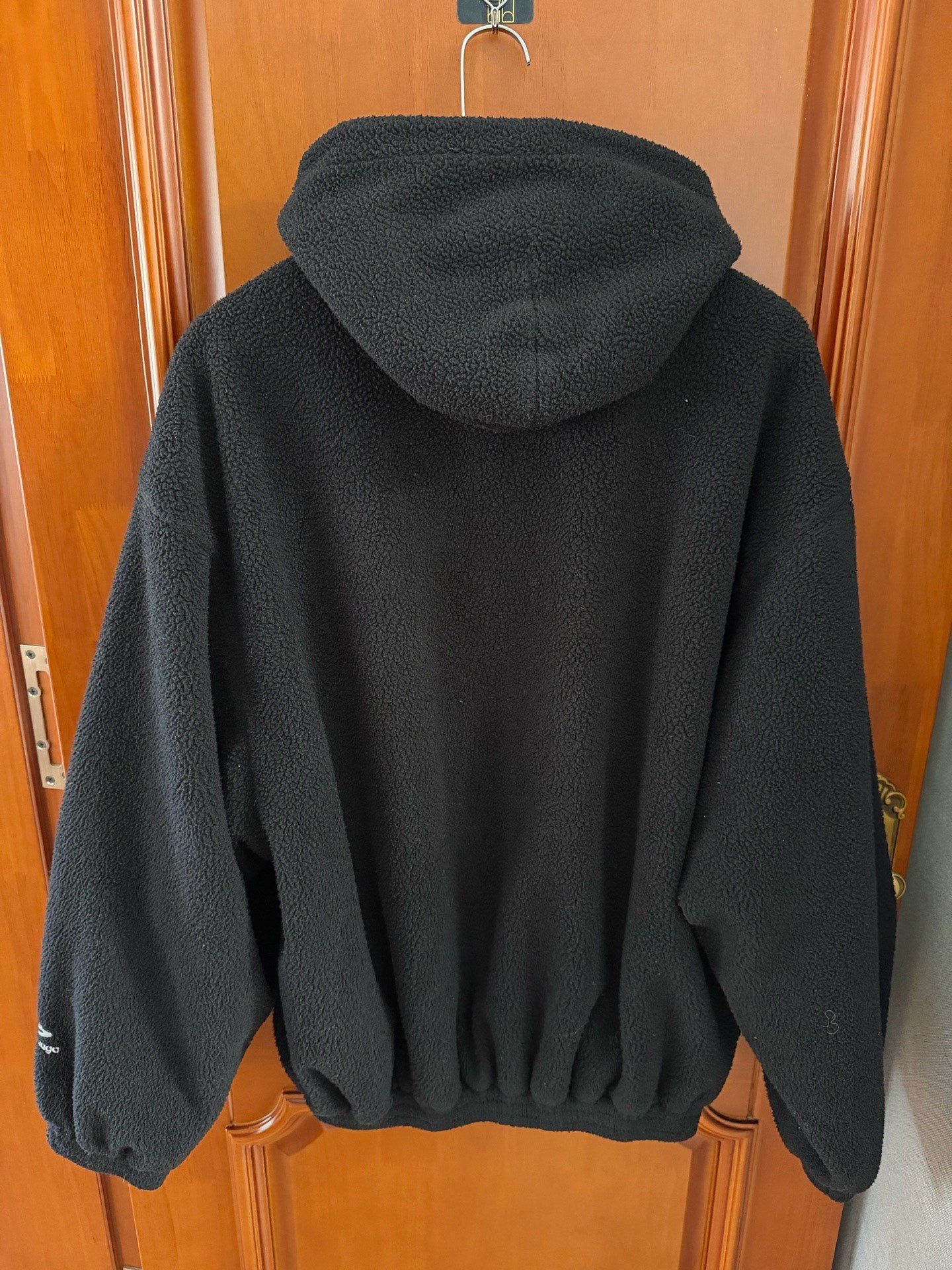 Balenciaga Ski Collection Fleece Hoodie — front