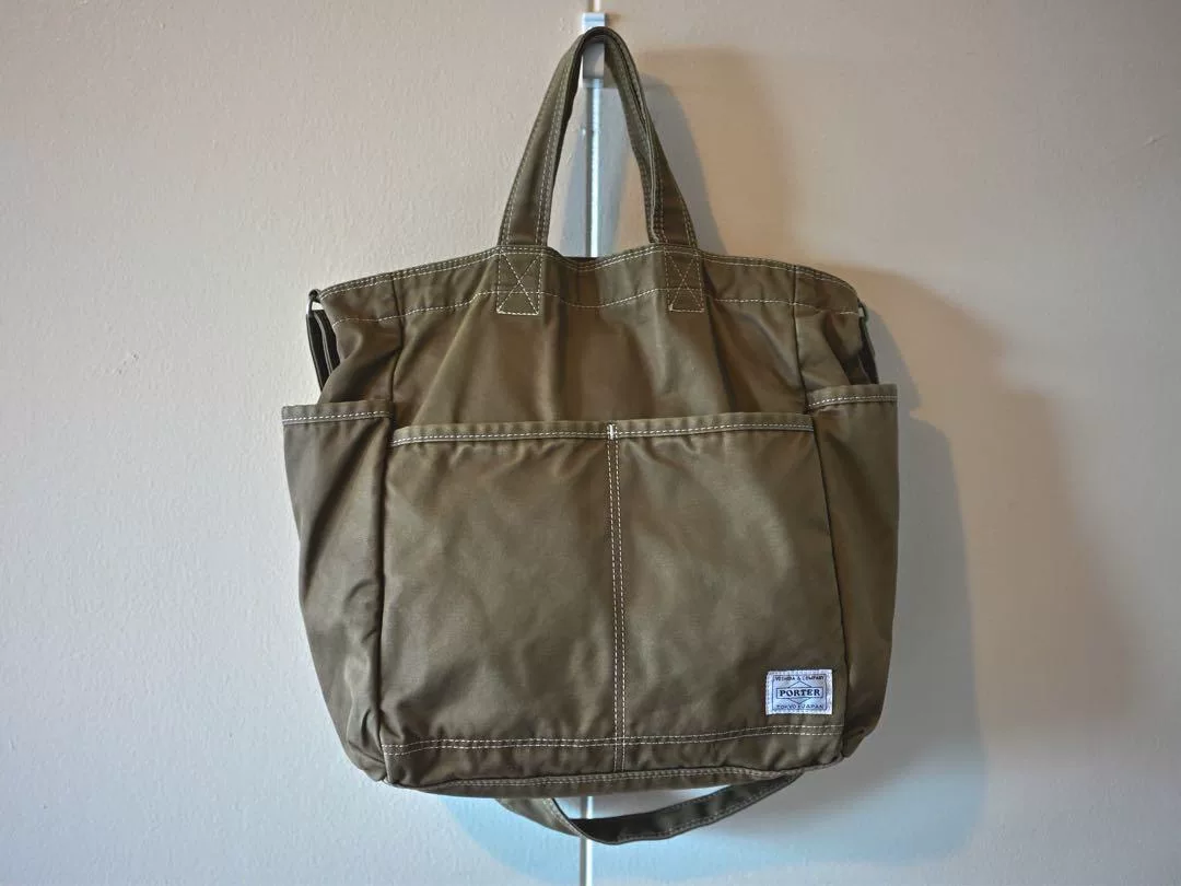 Porter Favor Khaki 2way Tote Bag