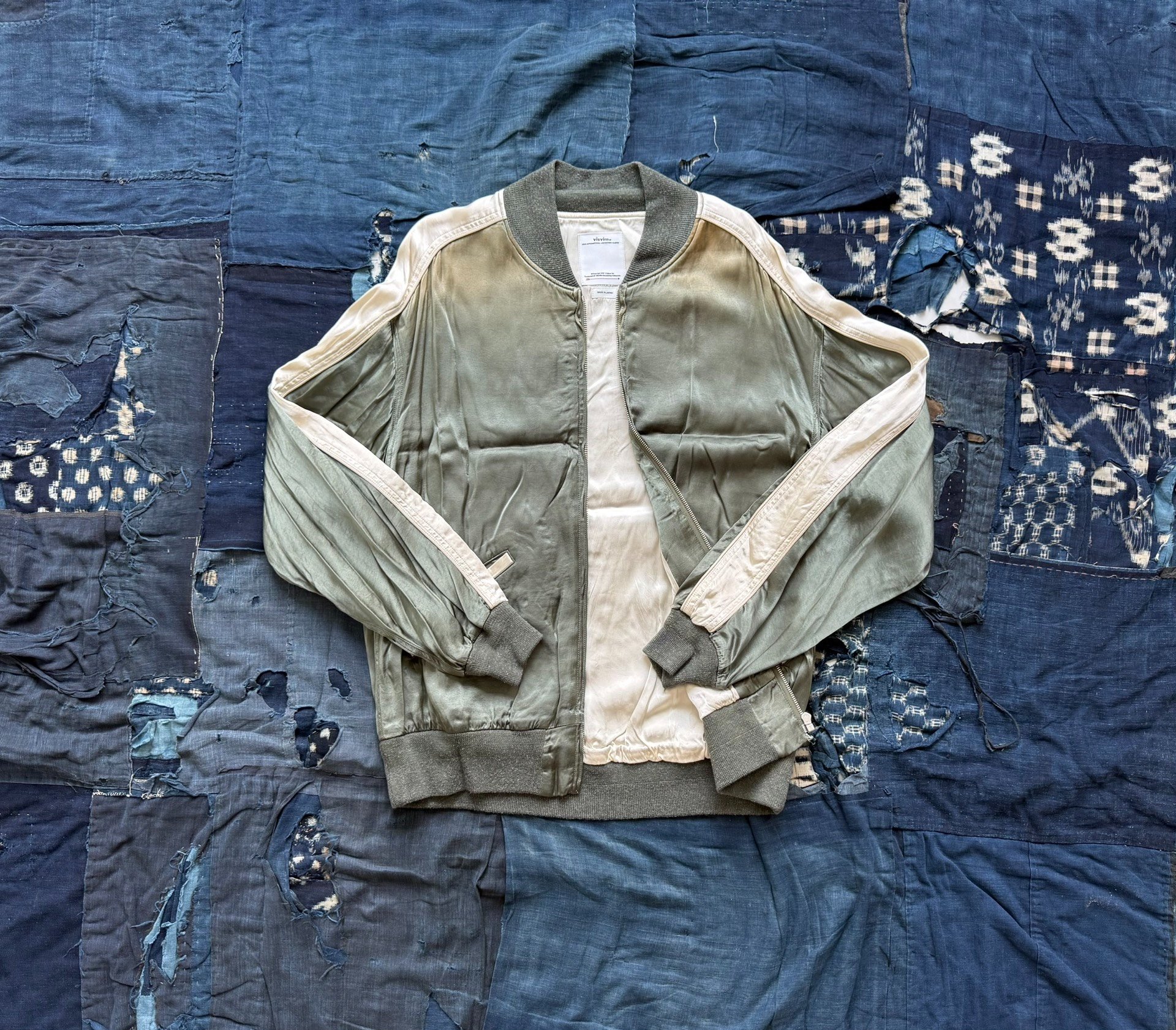 visvim 21ss Douglas Silk Jacket — front