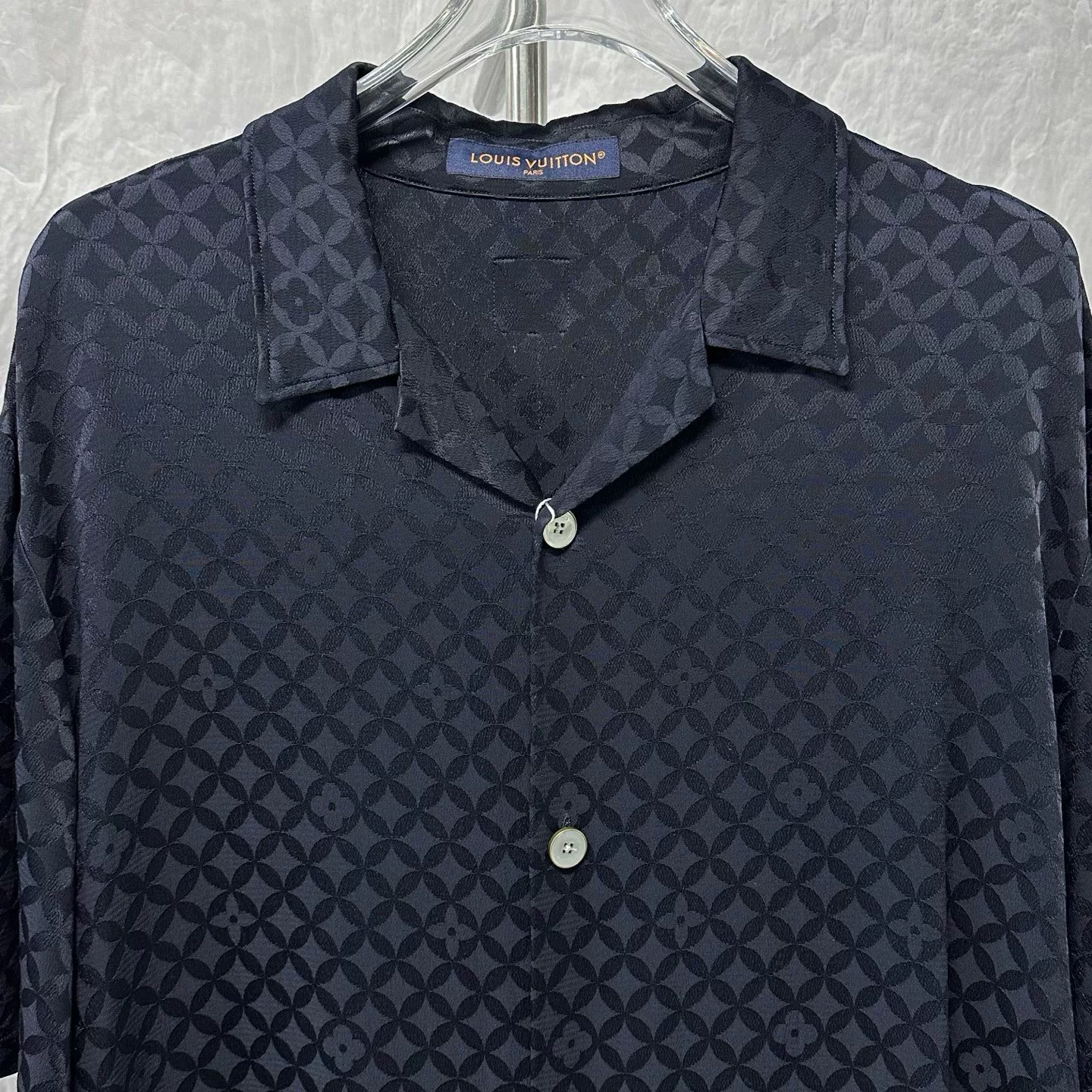 Louis Vuitton Nigo FW25 Monogram Short Sleeve Shirt — front