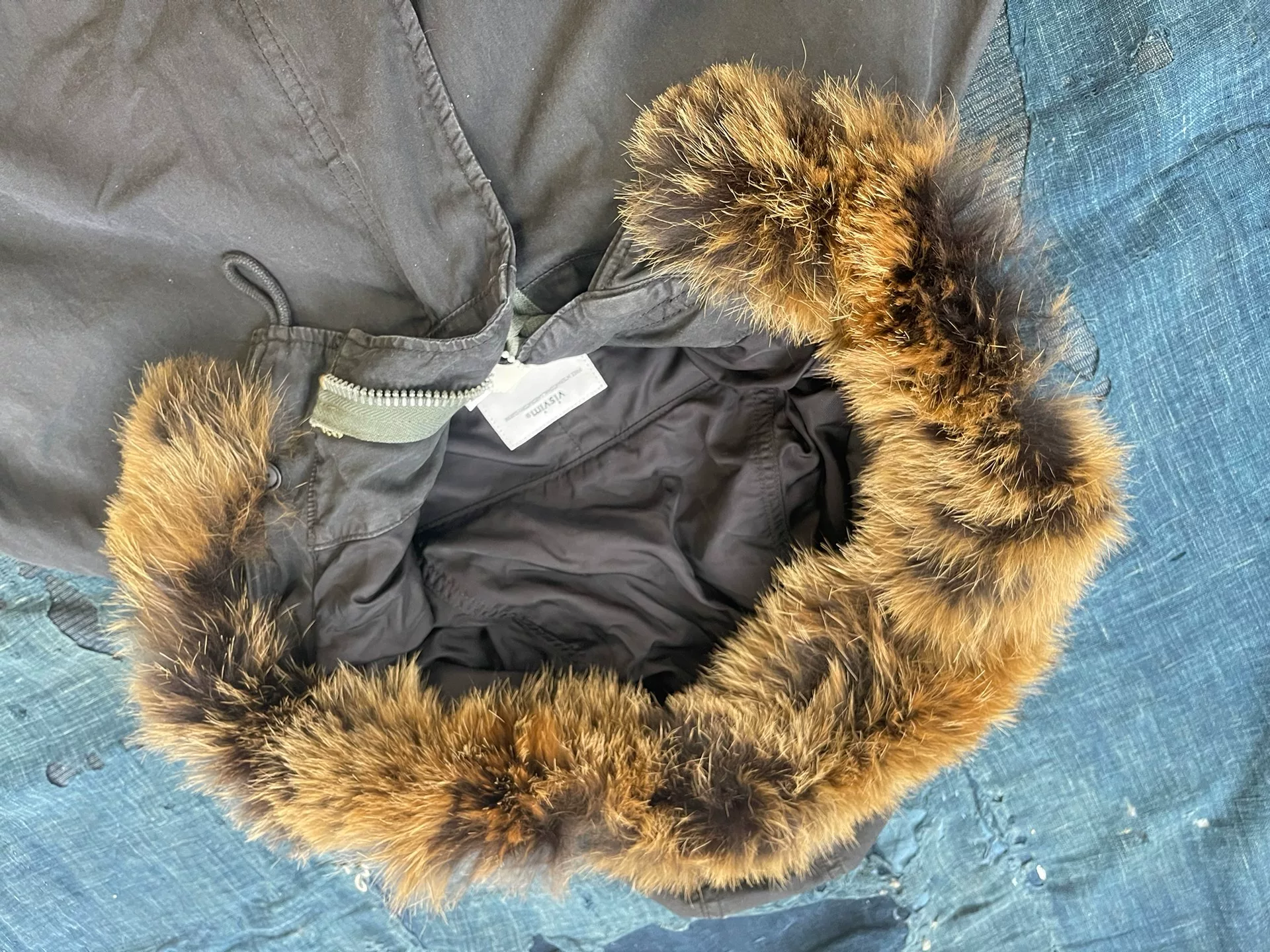 visvim 24AW Fishtail Parka M65 — back
