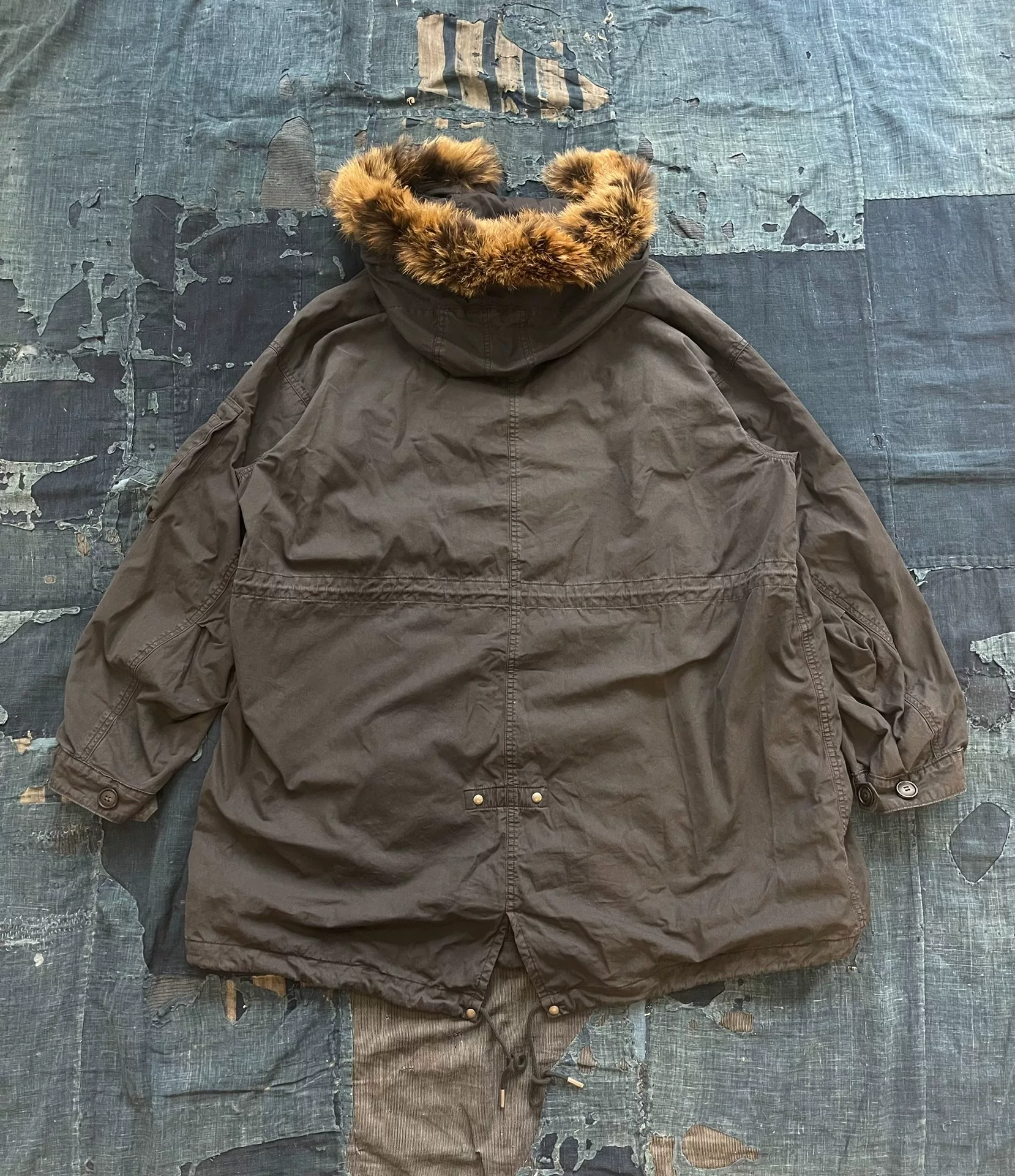 visvim 24AW Fishtail Parka M65 — detail