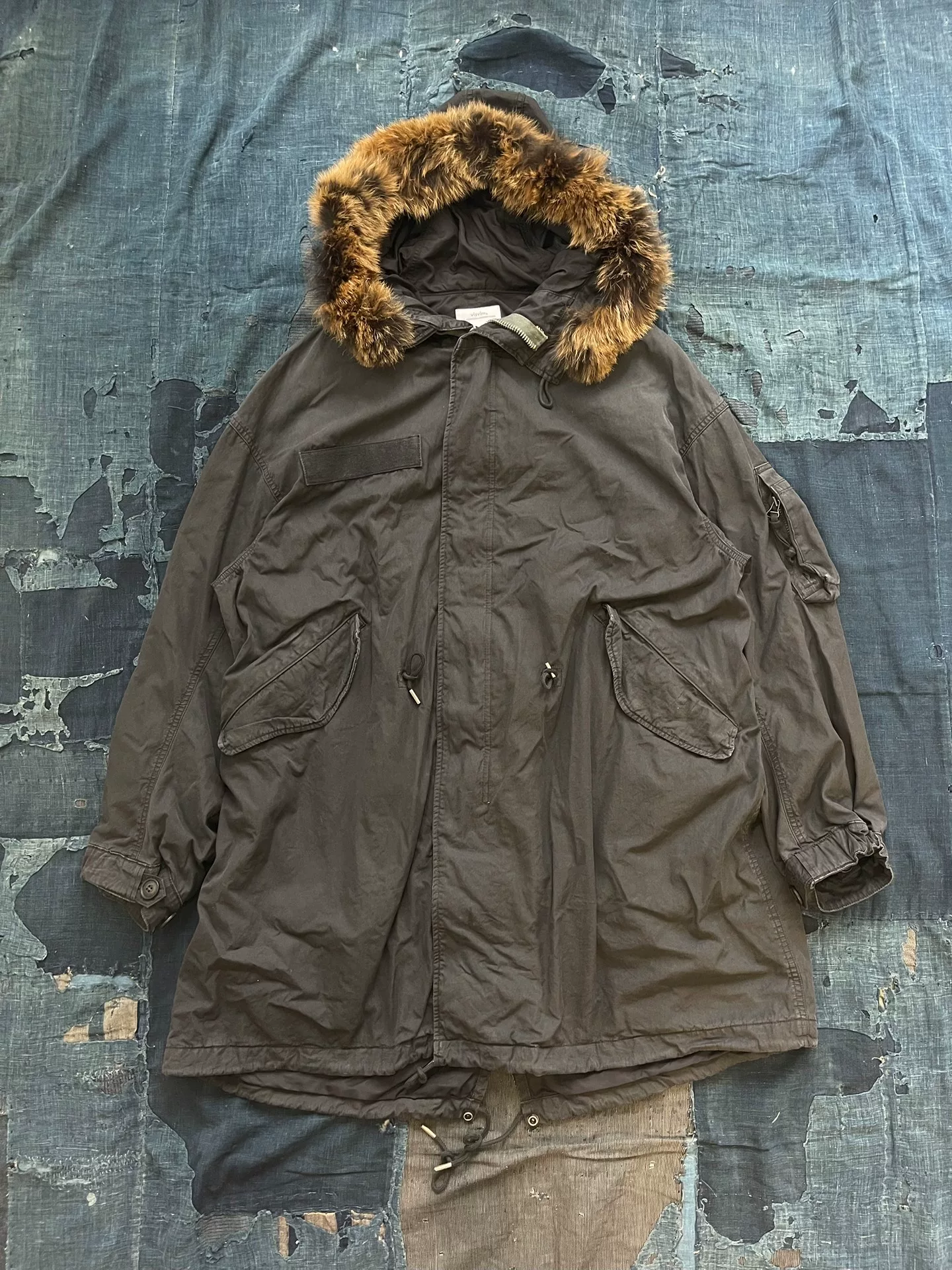visvim 24AW Fishtail Parka M65 — front