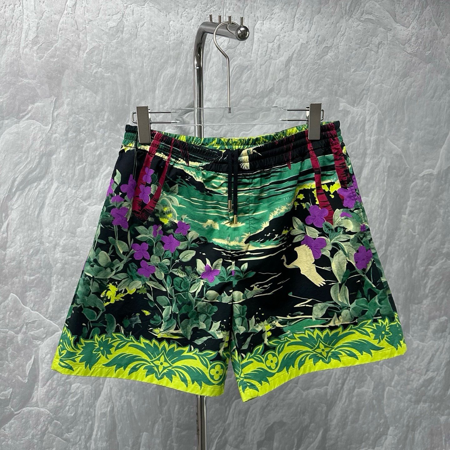 Louis Vuitton FW24 Island Print Shorts