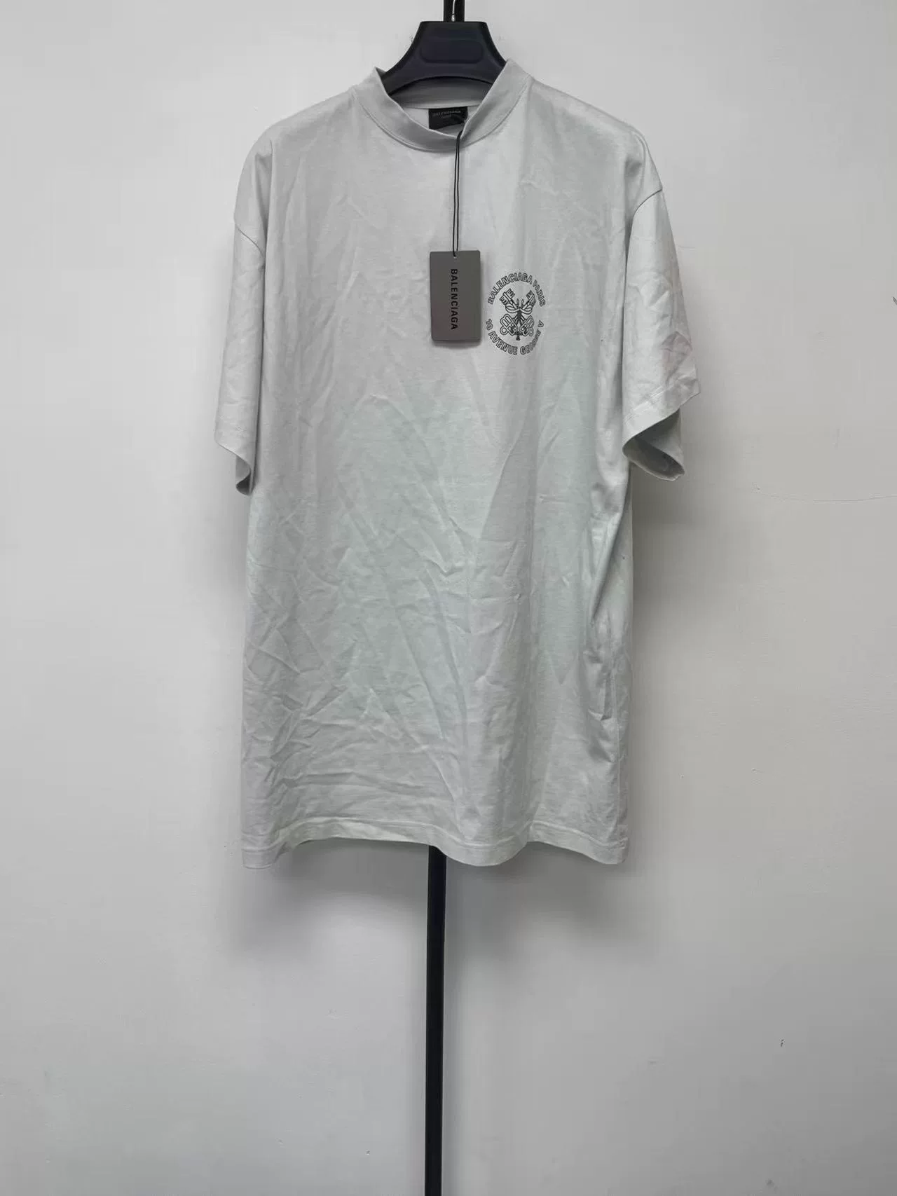 Balenciaga SS25 Letter Crew Neck T-Shirt