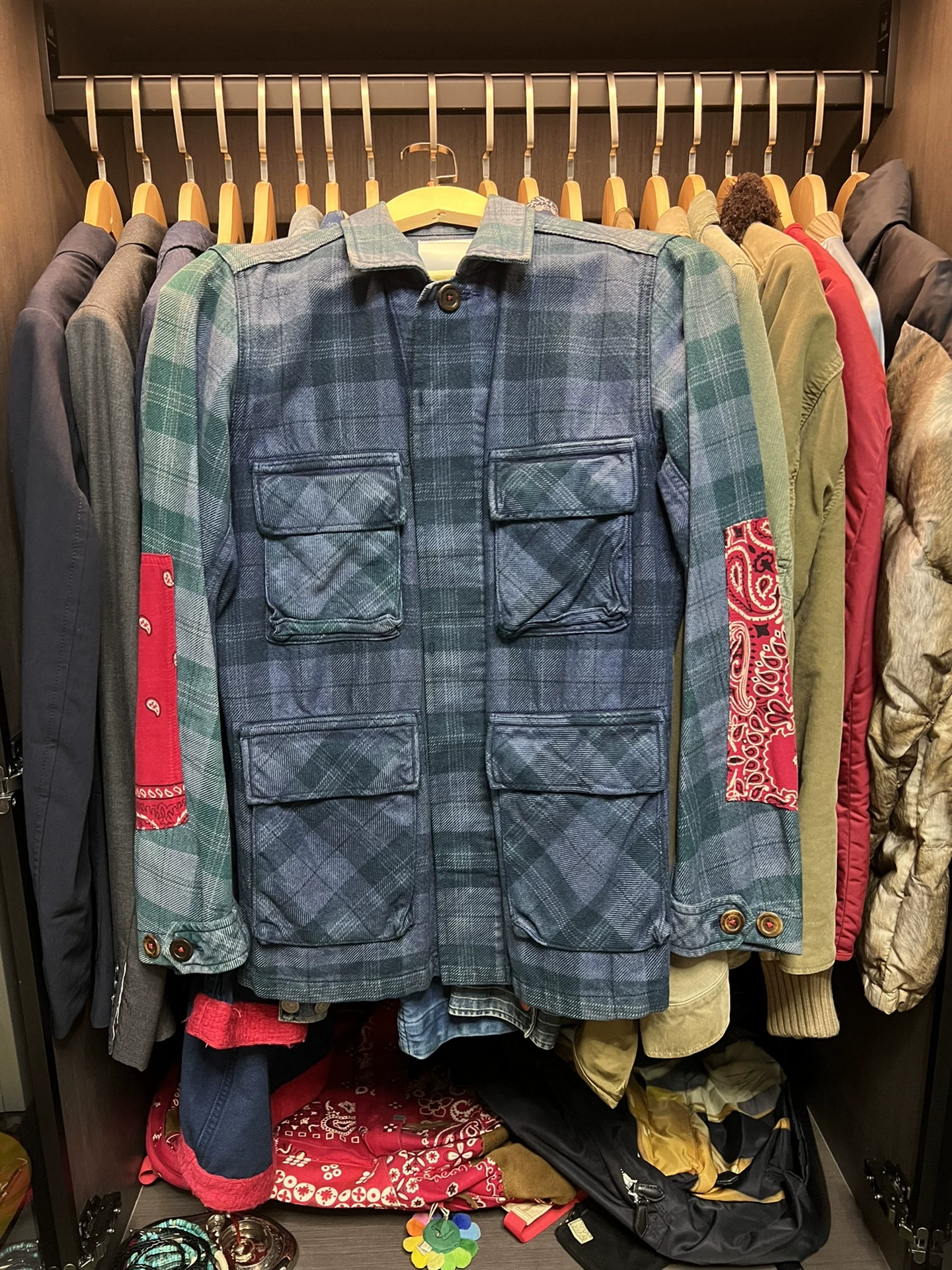 visvim Red Sleeve Jacket