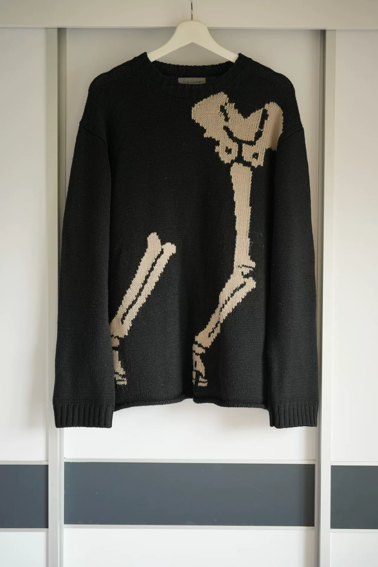 Yohji Yamamoto 22AW Reissue Skeleton Sweater