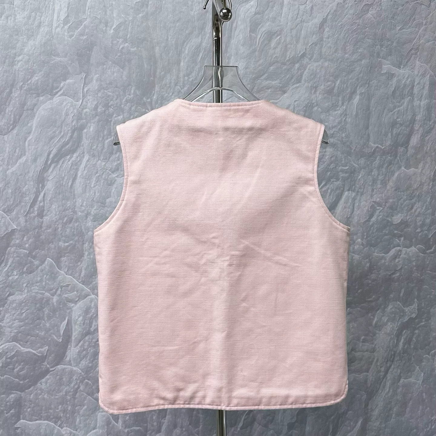 Louis Vuitton Nigo FW25 Denim Utility Vest — back
