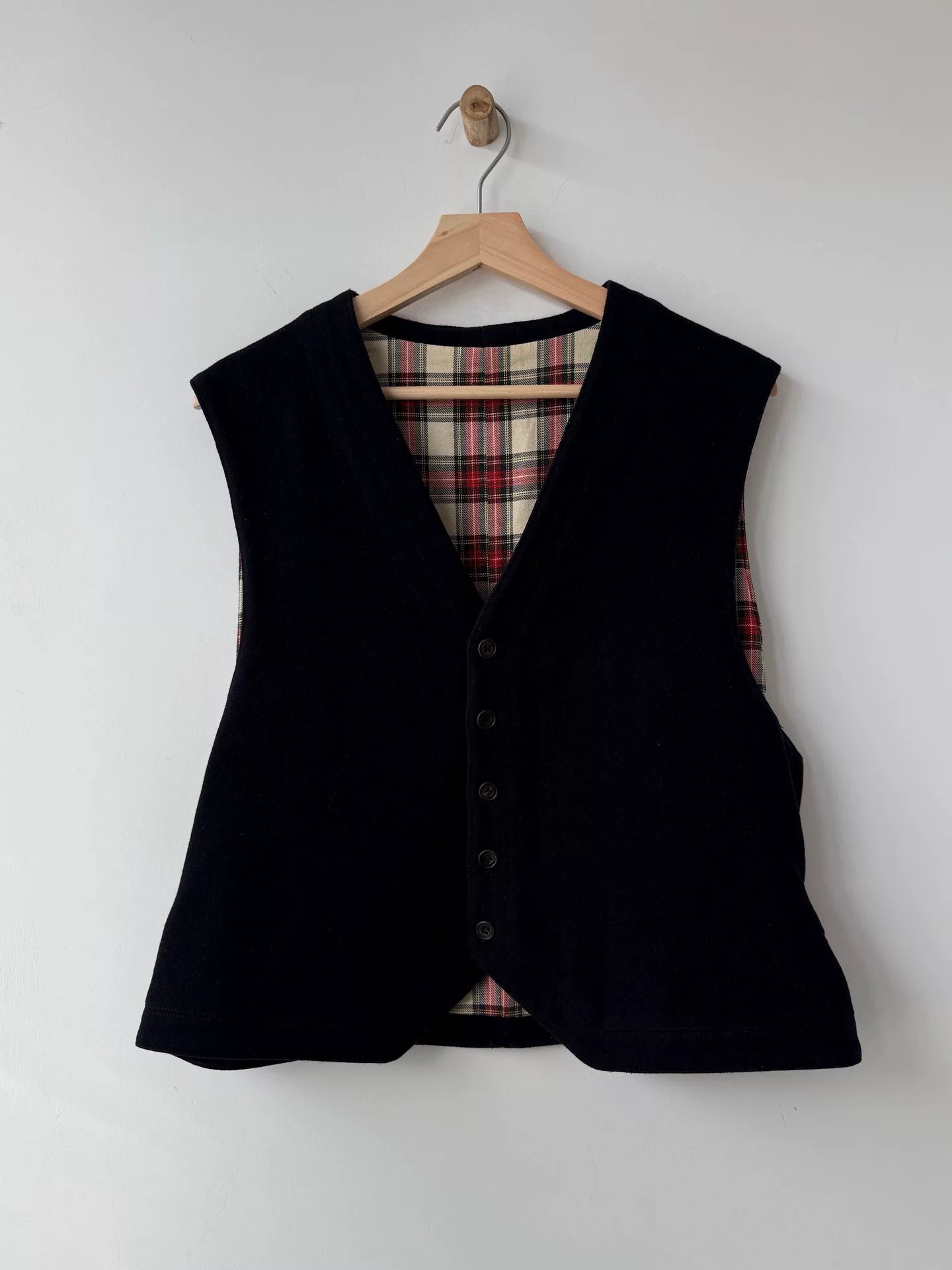 Yohji Yamamoto Y's 97AW Men's Check Vest