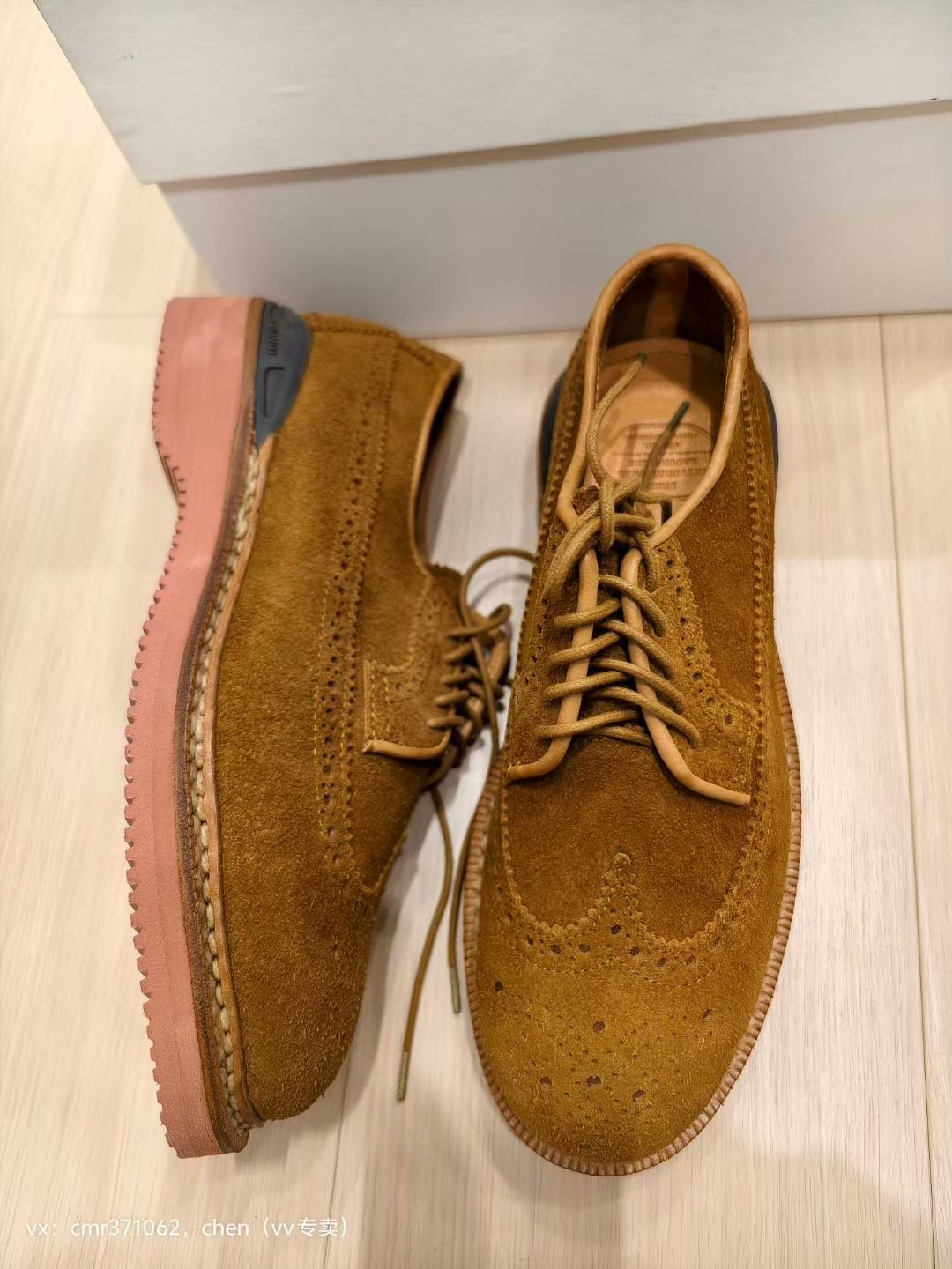 visvim 16ss Patrician W.T Folk Brogue — front