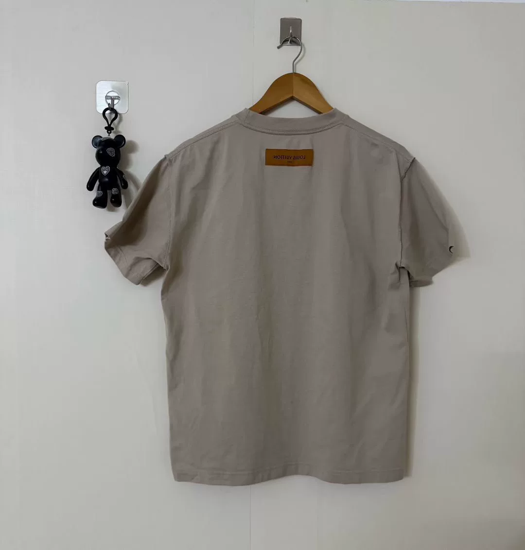 Louis Vuitton 25 Embossed Logo T-Shirt — front