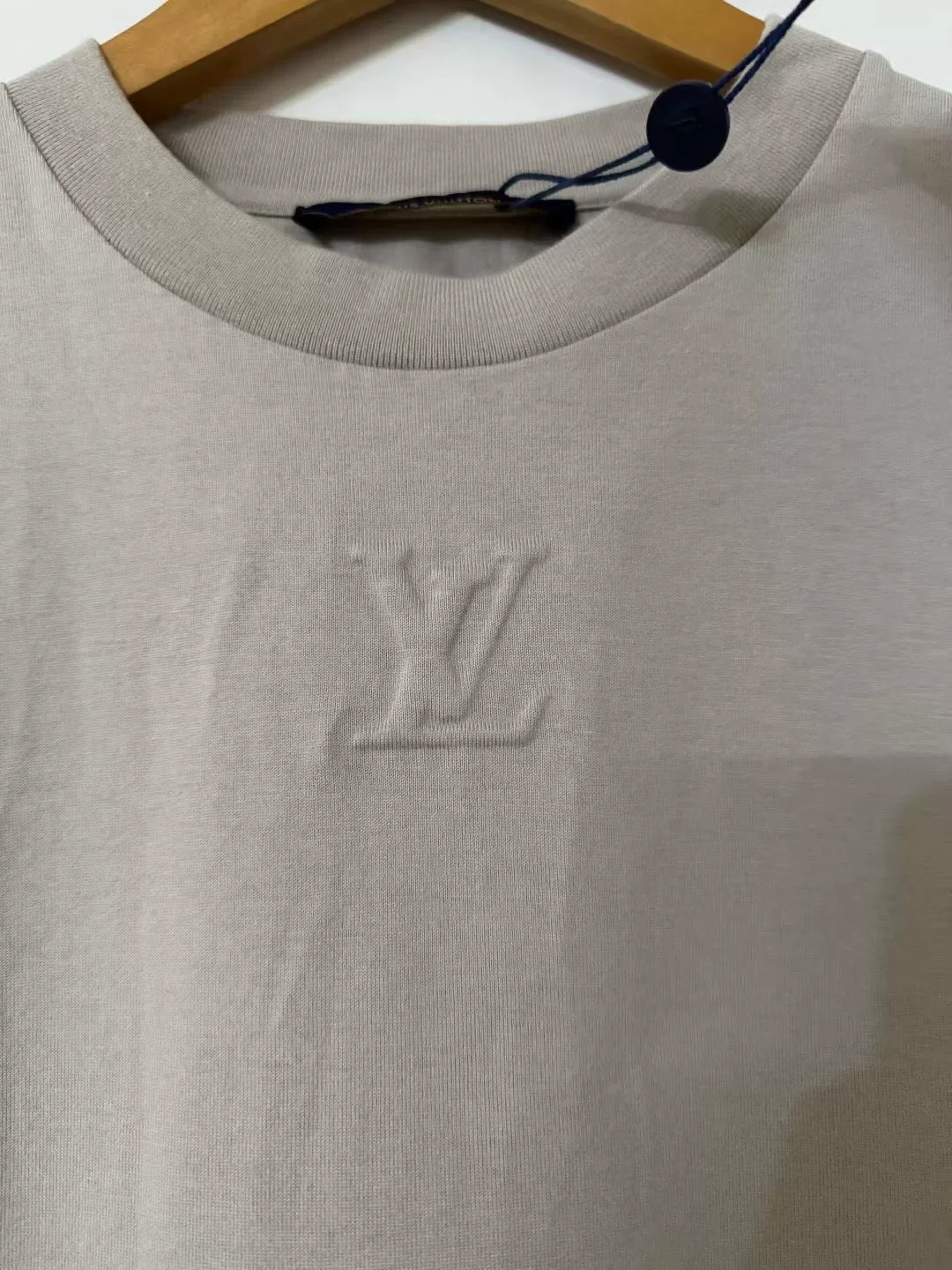 Louis Vuitton 25 Embossed Logo T-Shirt — detail
