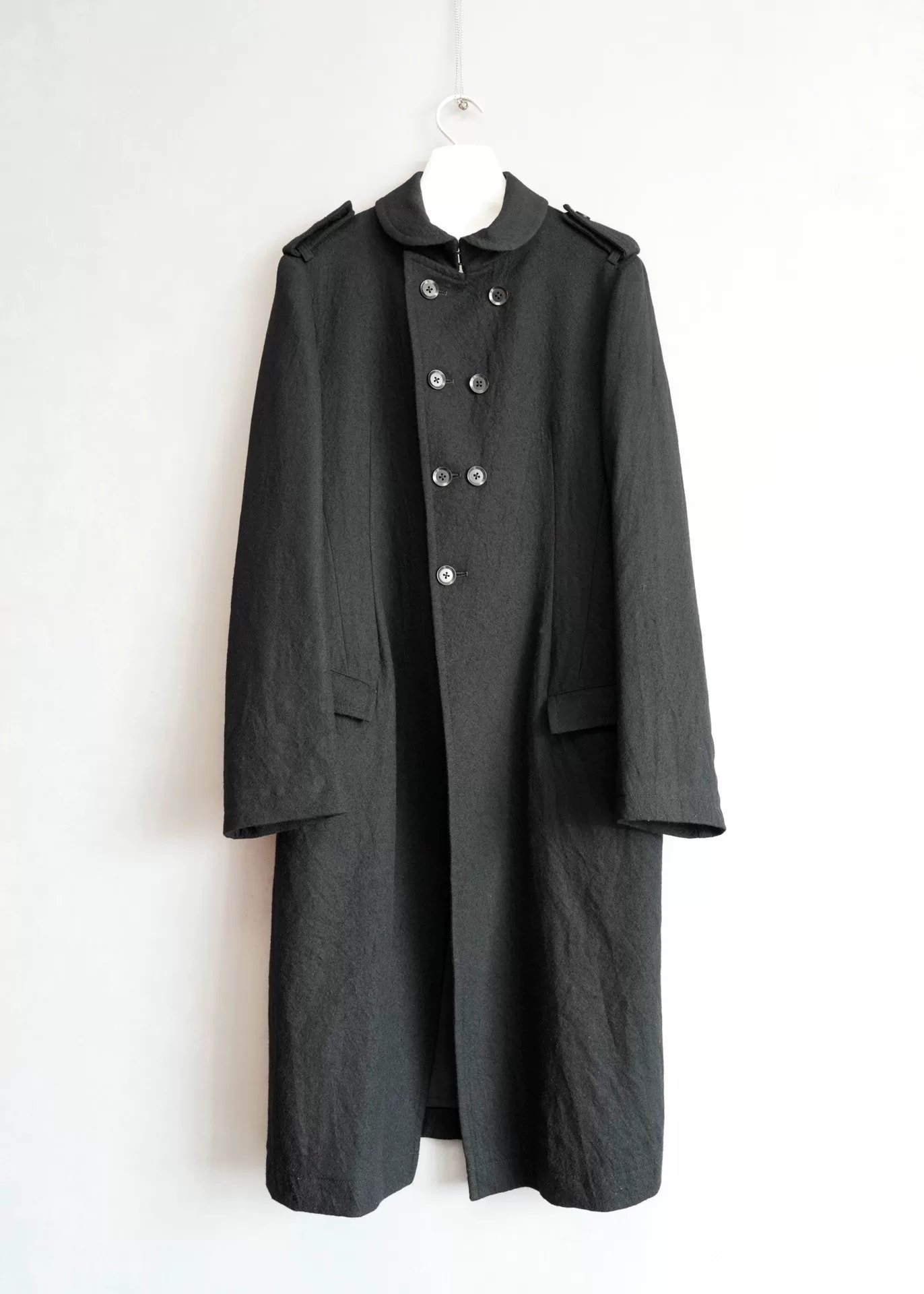 Yohji Yamamoto 10AW Double-Breasted Coat