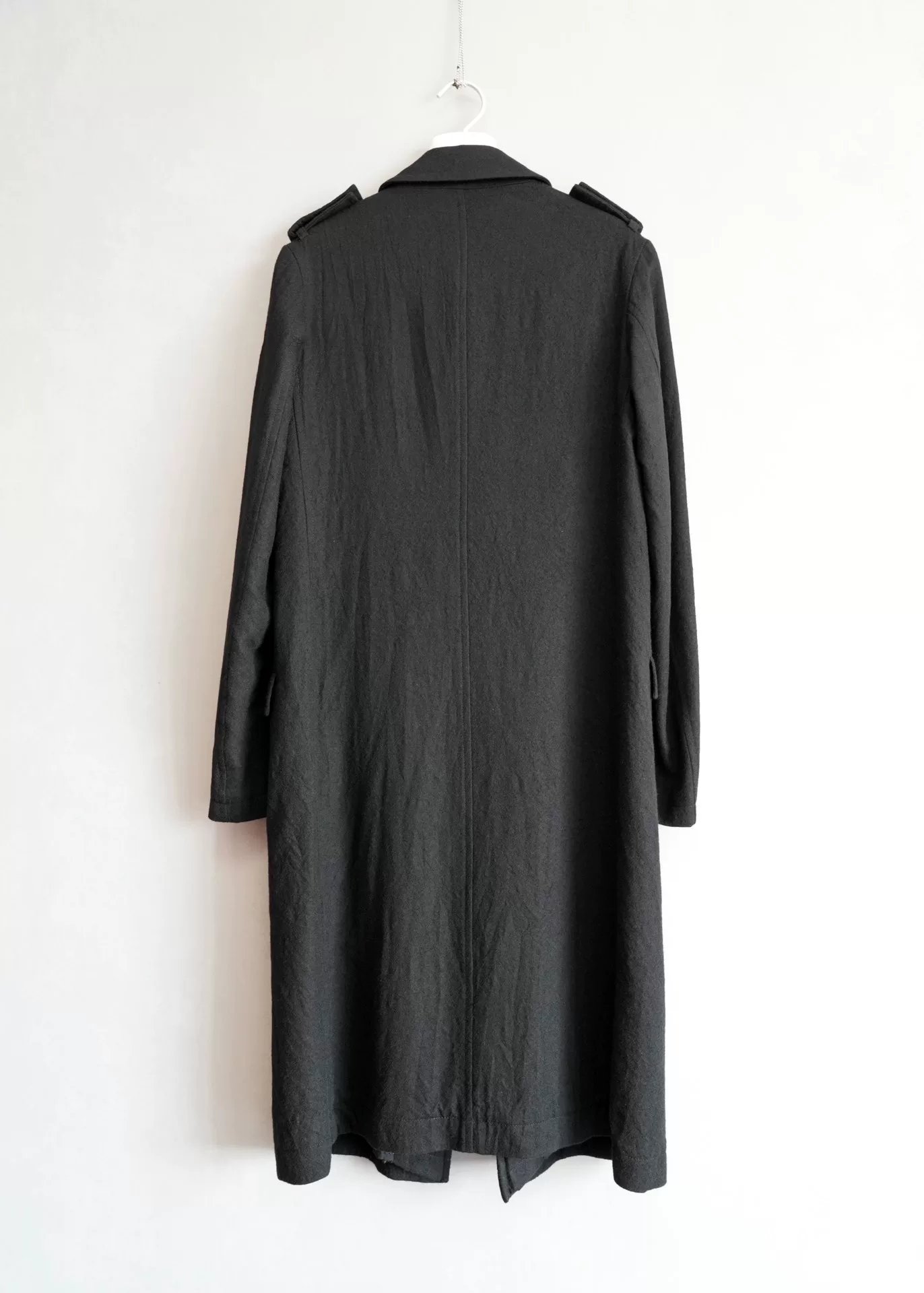 Yohji Yamamoto 10AW Double-Breasted Coat — back