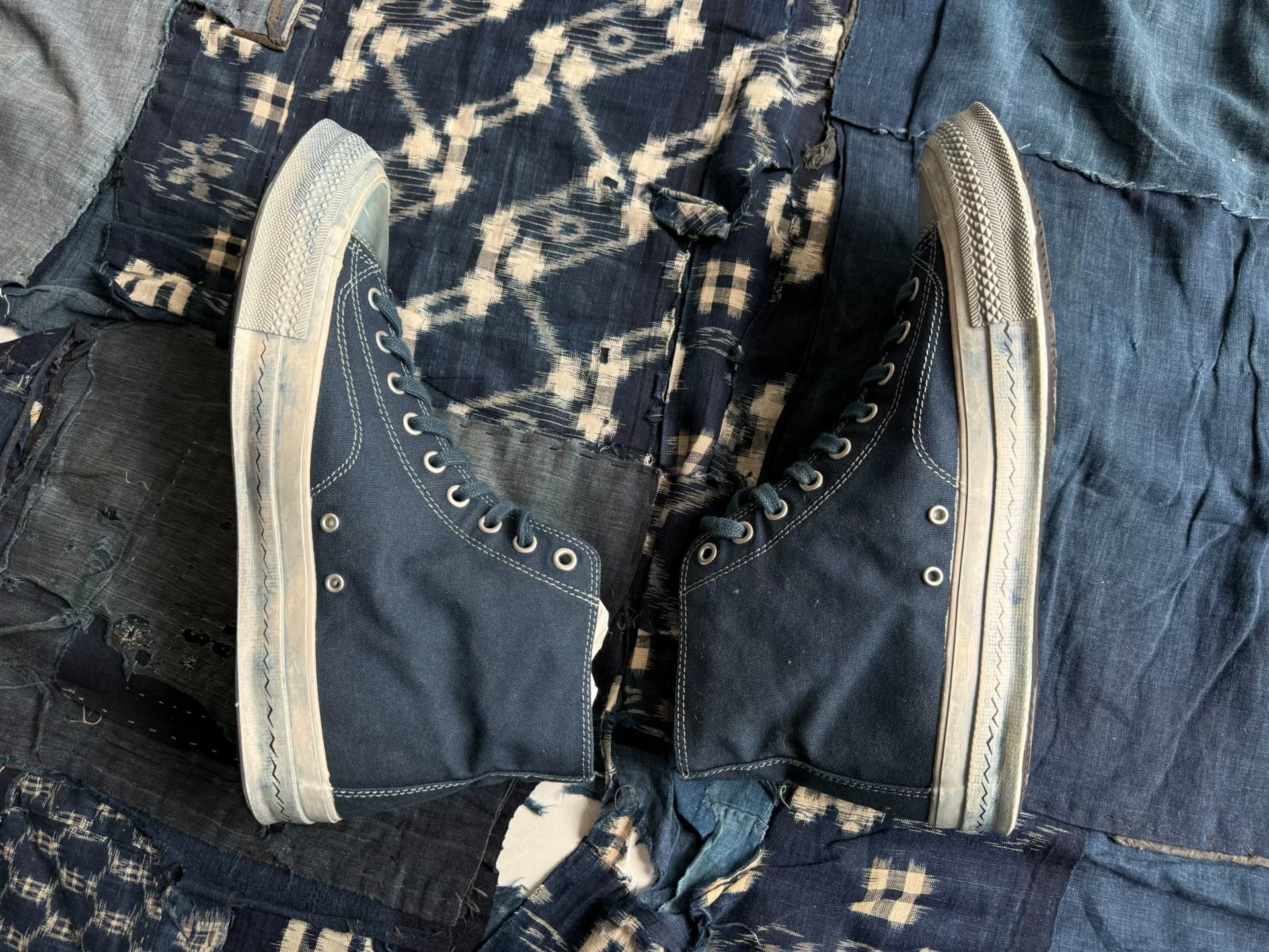 VISVIM 25AW ICT SKAGWAY HI Canvas Shoes — label