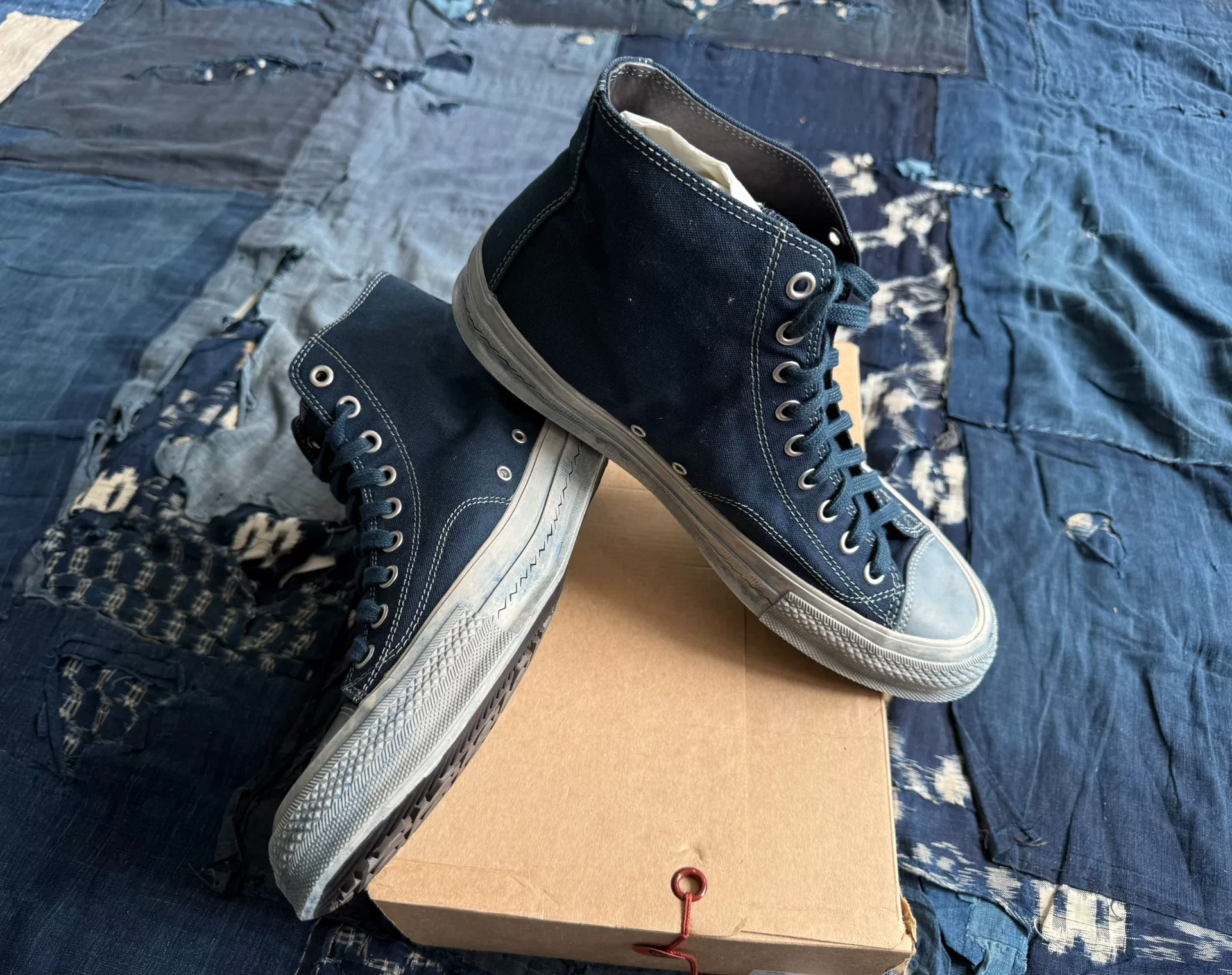 VISVIM 25AW ICT SKAGWAY HI Canvas Shoes — detail