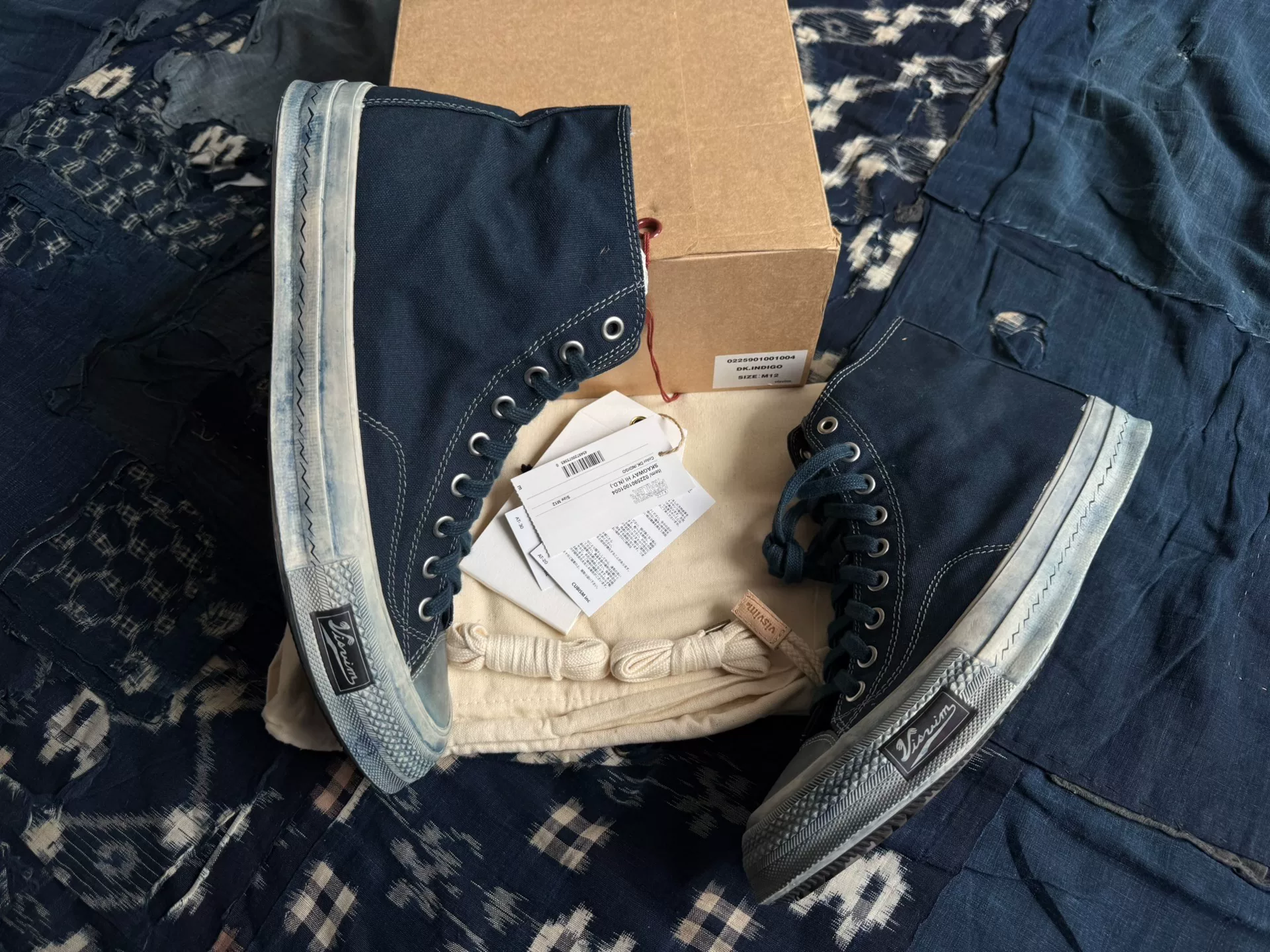 VISVIM 25AW ICT SKAGWAY HI Canvas Shoes