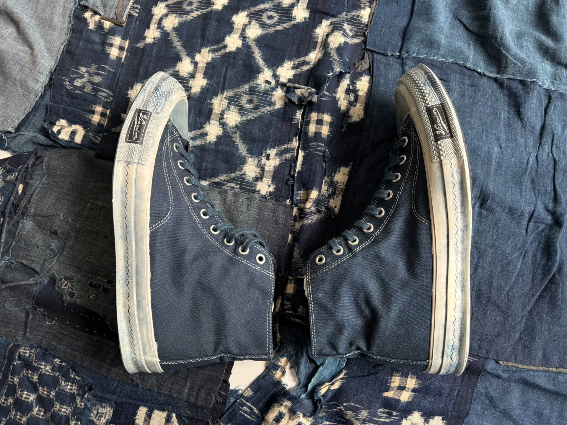 VISVIM 25AW ICT SKAGWAY HI Canvas Shoes — back