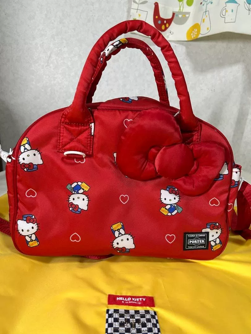 Porter Hello Kitty Red Small Shoulder Bag