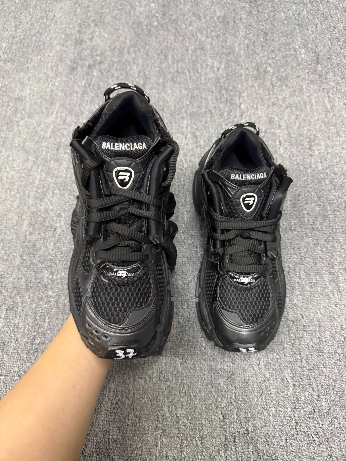Balenciaga Track Dad Shoes — back