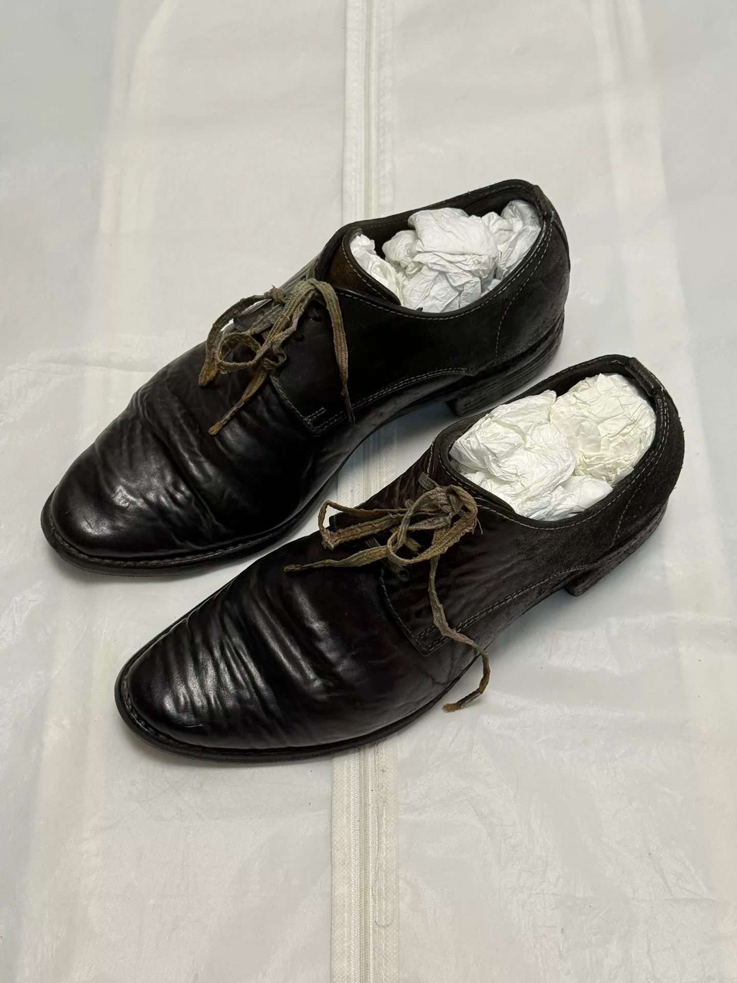 Carol Christian Poell Black Leather Shoes