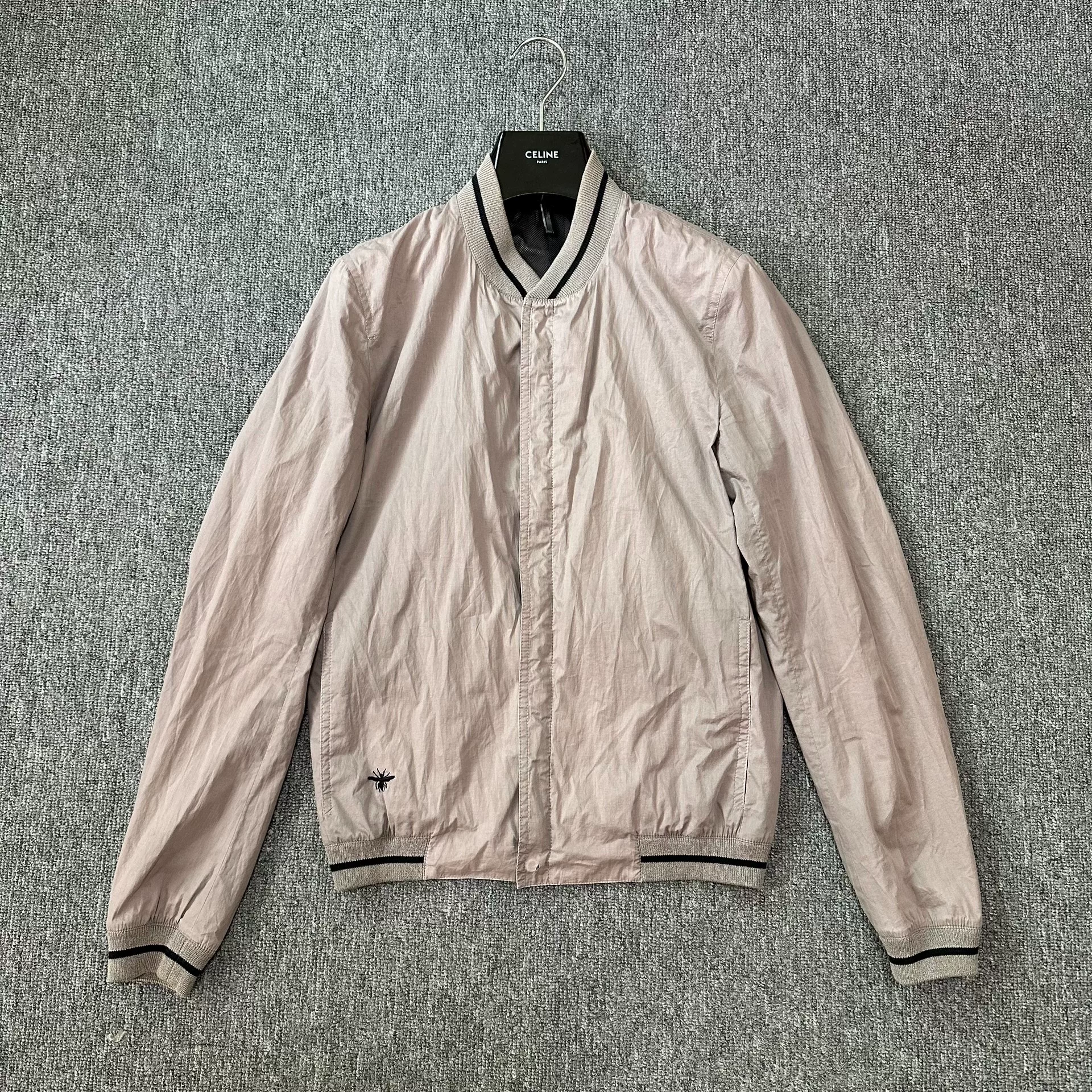 Dior Homme Light Pink Bee Jacket — front