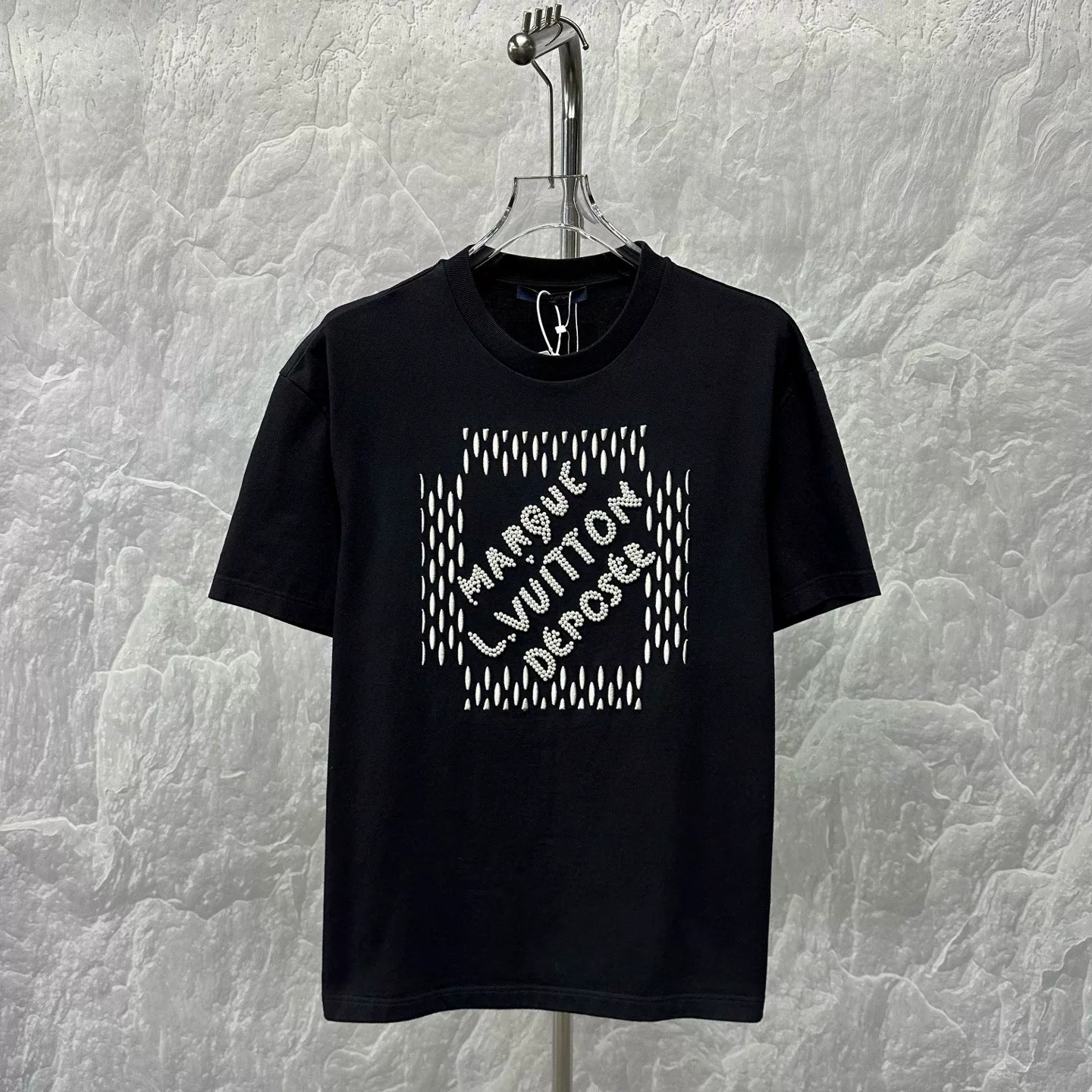 Louis Vuitton FW24 Pharrell Pearl Embroidery Tee