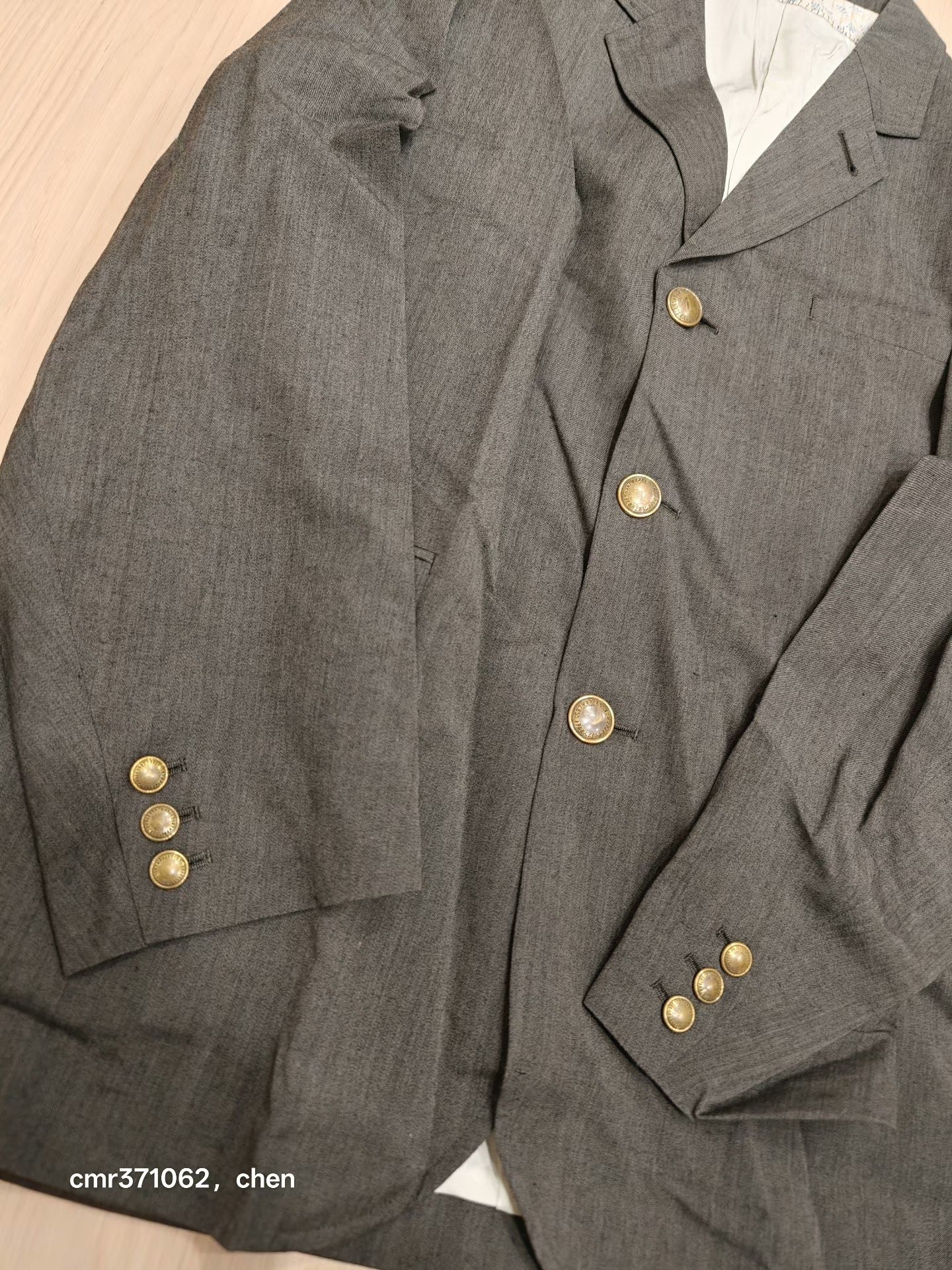 VISVIM 24SS BOWEN BLAZER — label