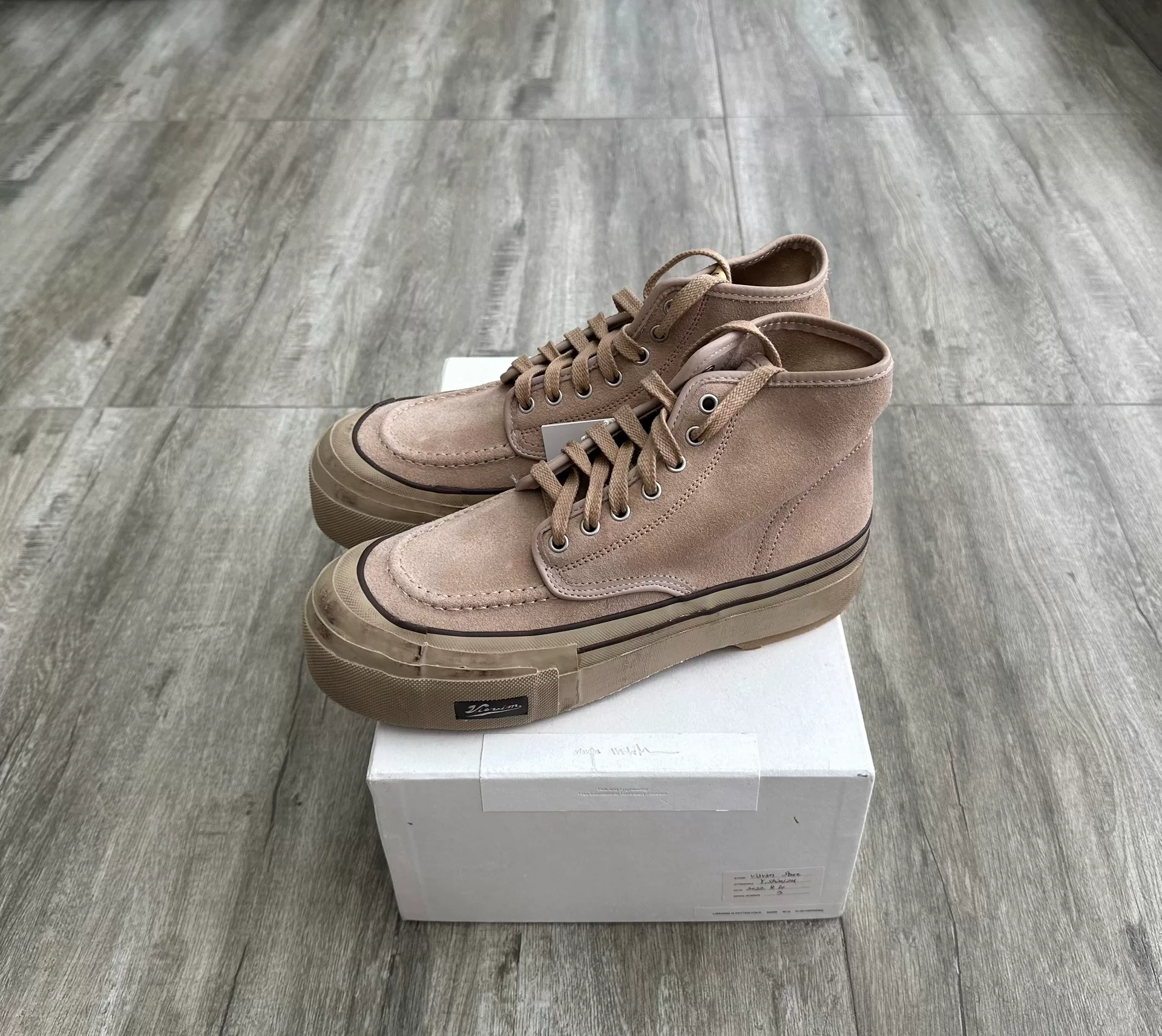 VISVIM LISKAMM G.PATTEN-FOLK Casual Shoes — front