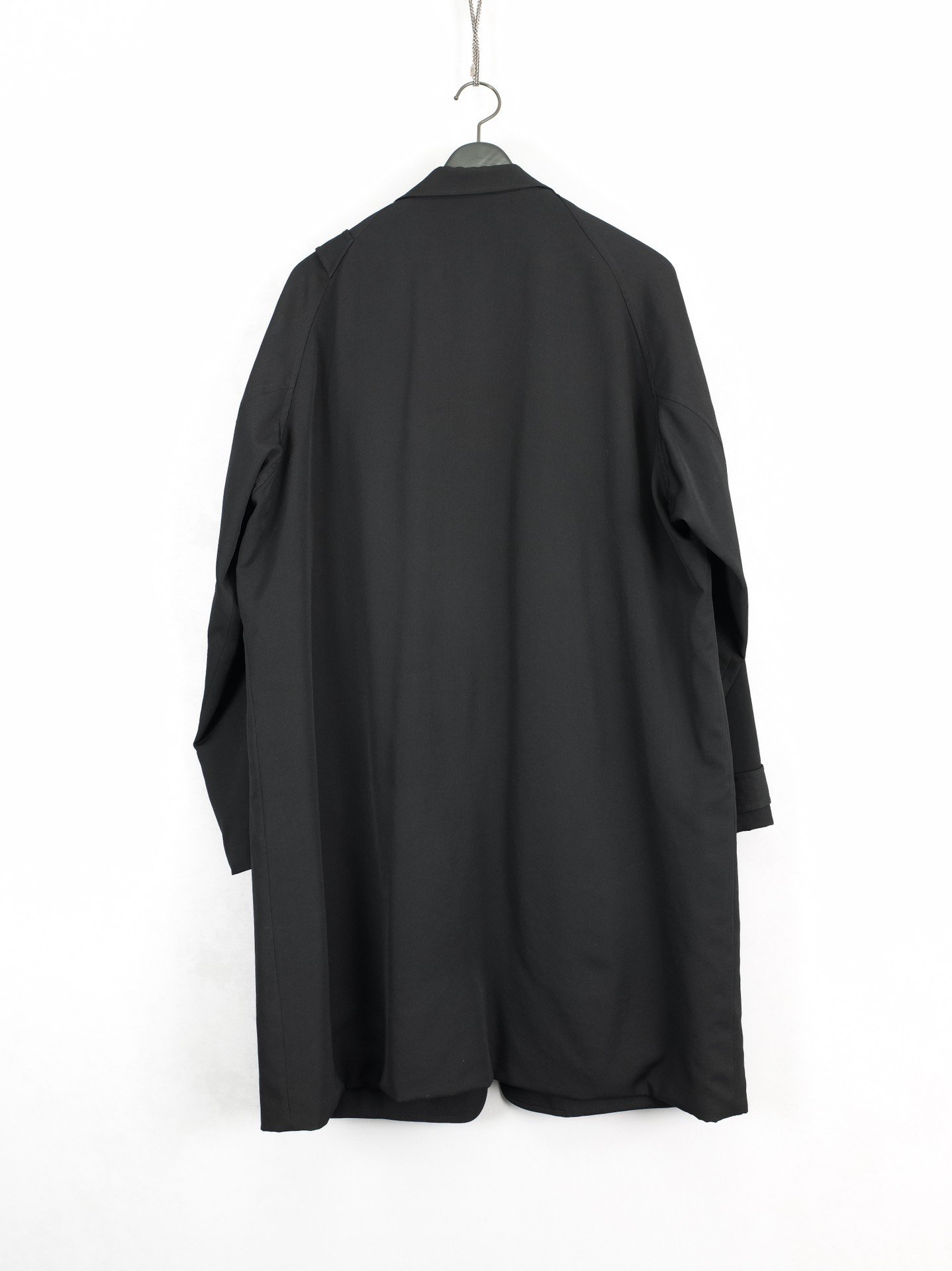 Yohji Yamamoto 17AW Multi-Pocket Reversible Long Coat — label