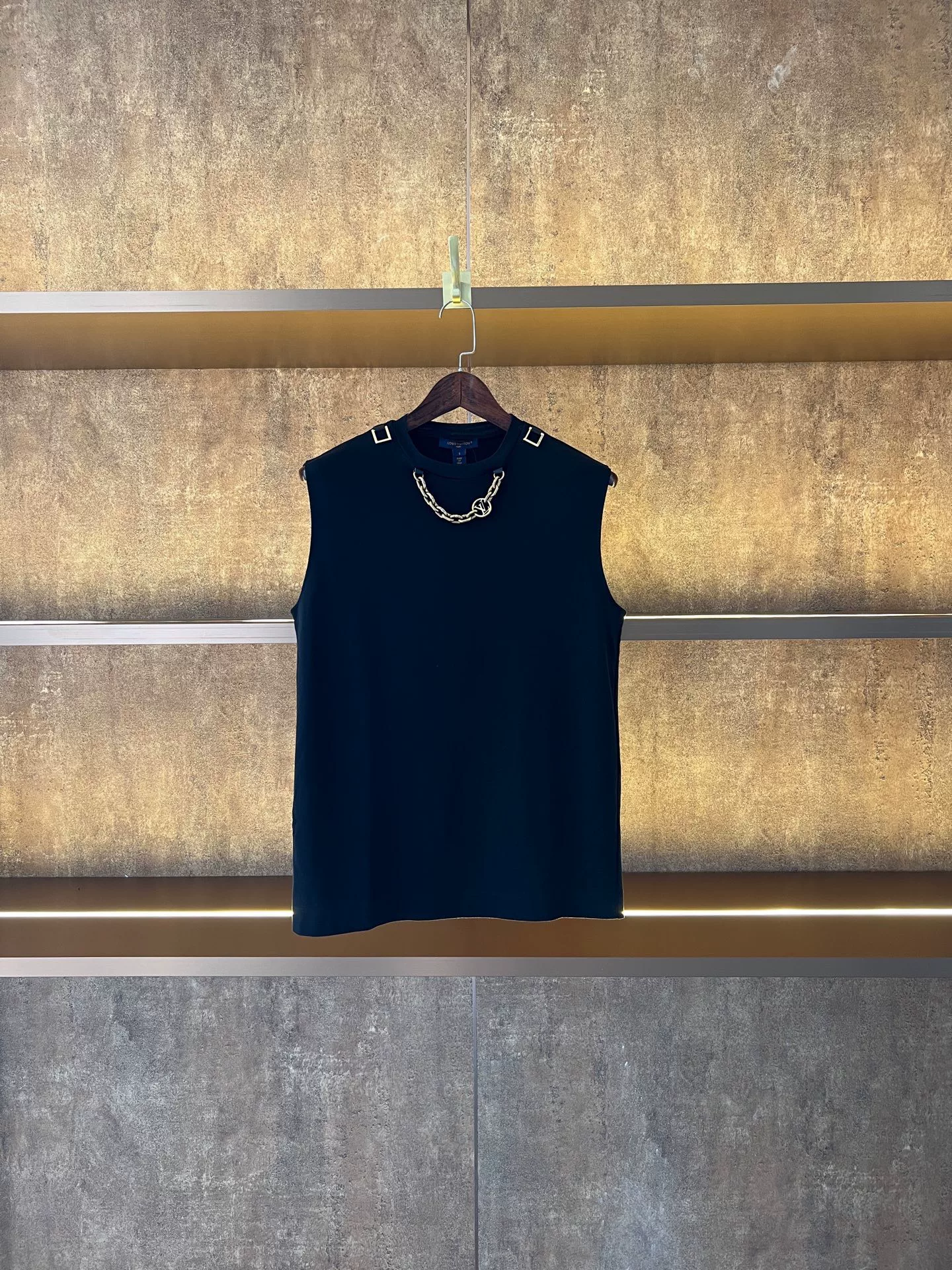 Louis Vuitton Gold Chain Sleeveless Vest