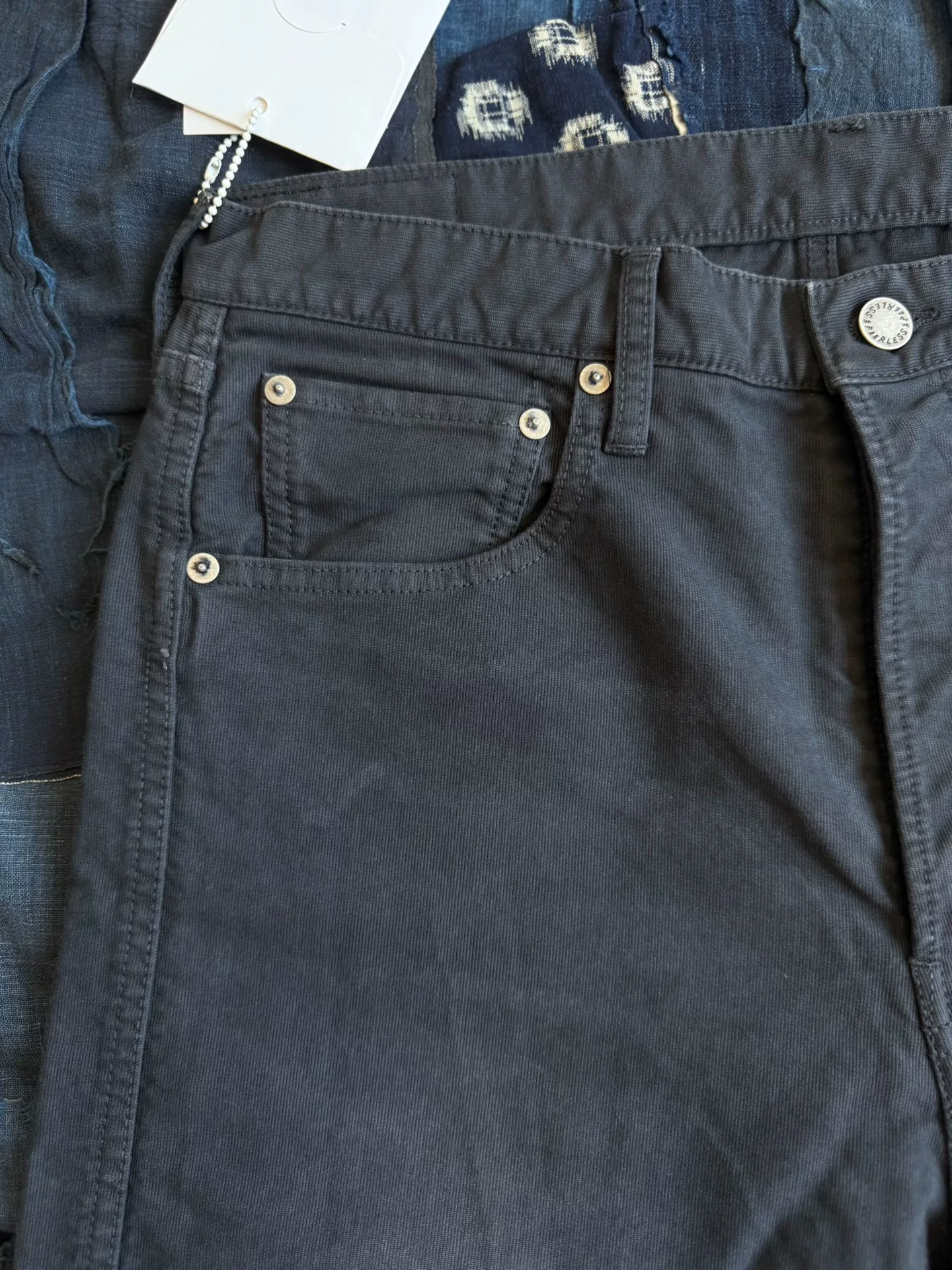 VISVIM 25AW FLUXUS 01 WIDE G.CORDS — label