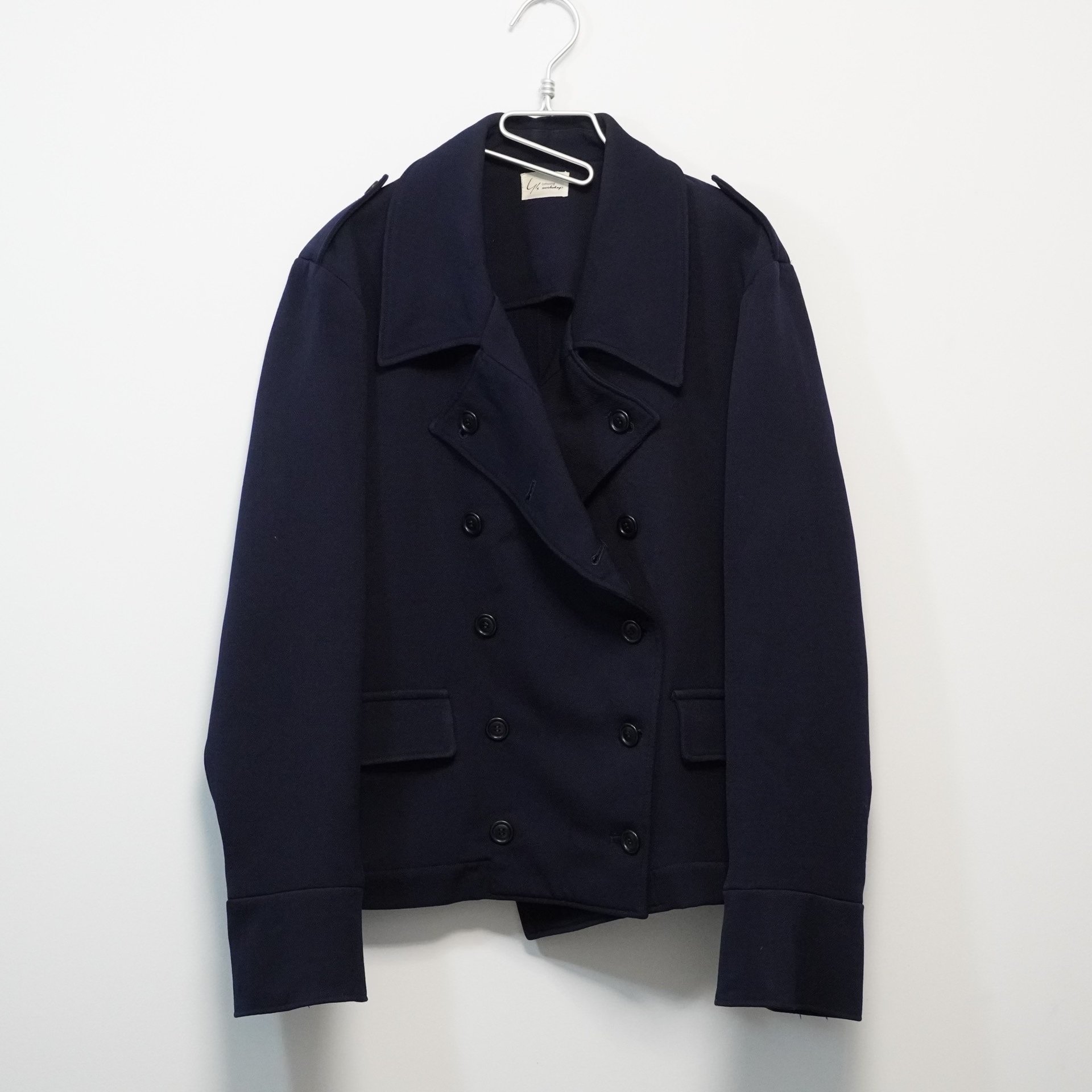 Yohji Yamamoto Double-Breasted Wool Jacket