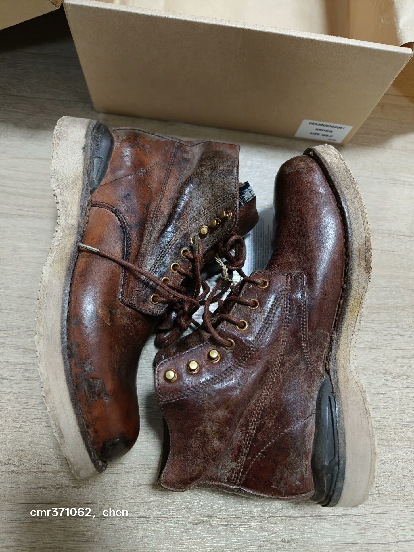 VISVIM 23 ICT VIRGIL BOOTS — detail