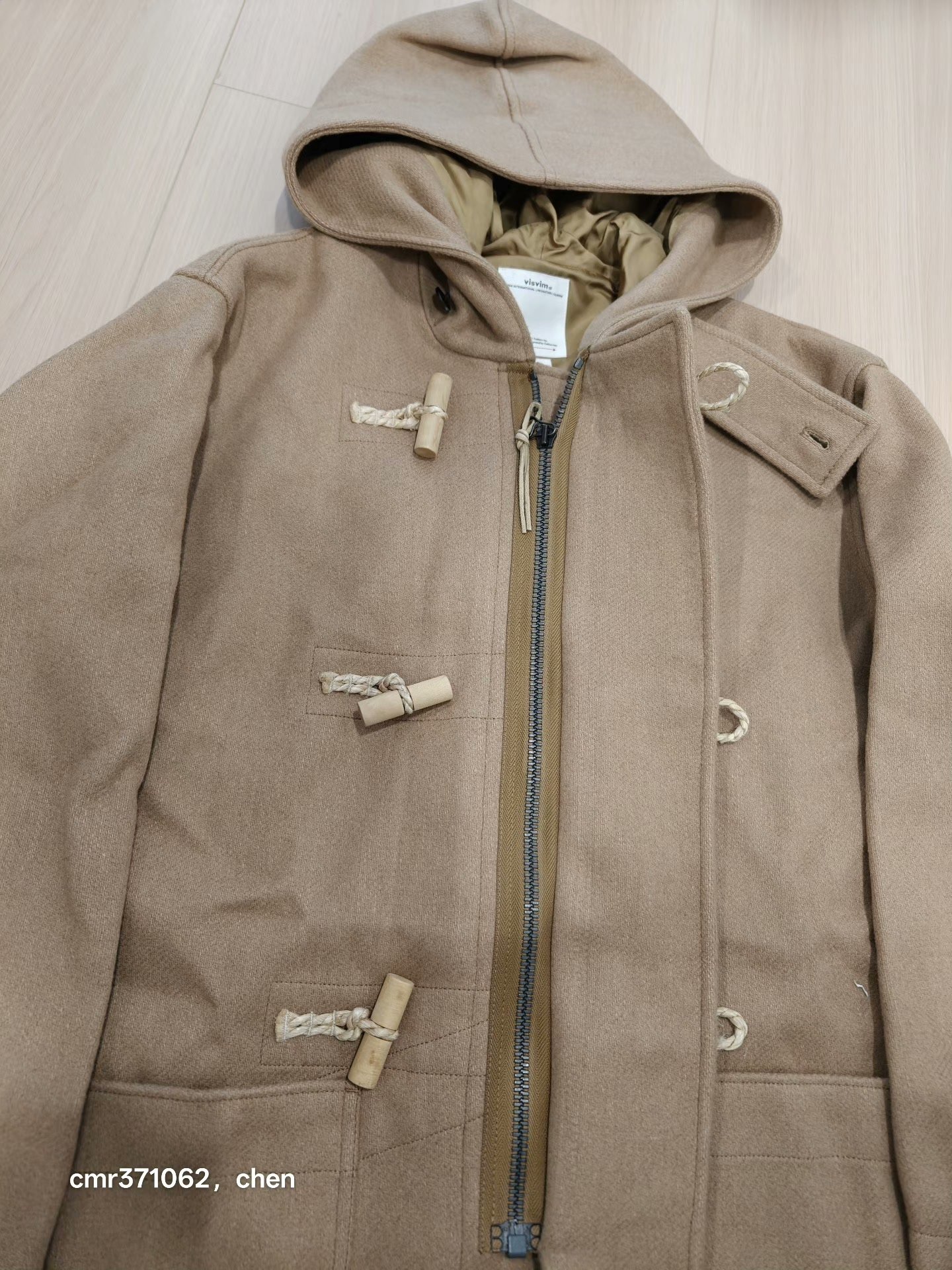 VISVIM 21AW MILLER CONVOY COAT — back