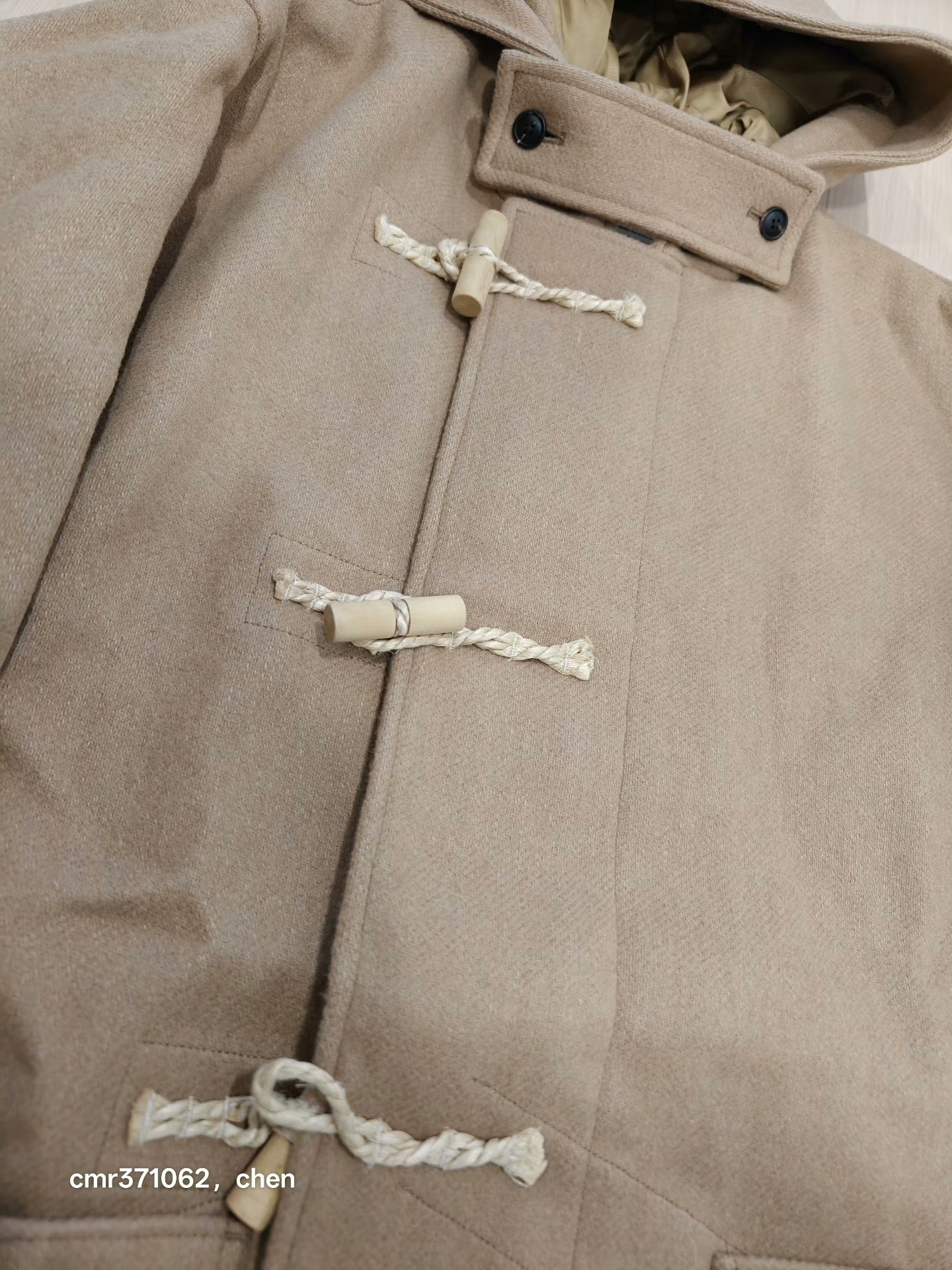 VISVIM 21AW MILLER CONVOY COAT — detail