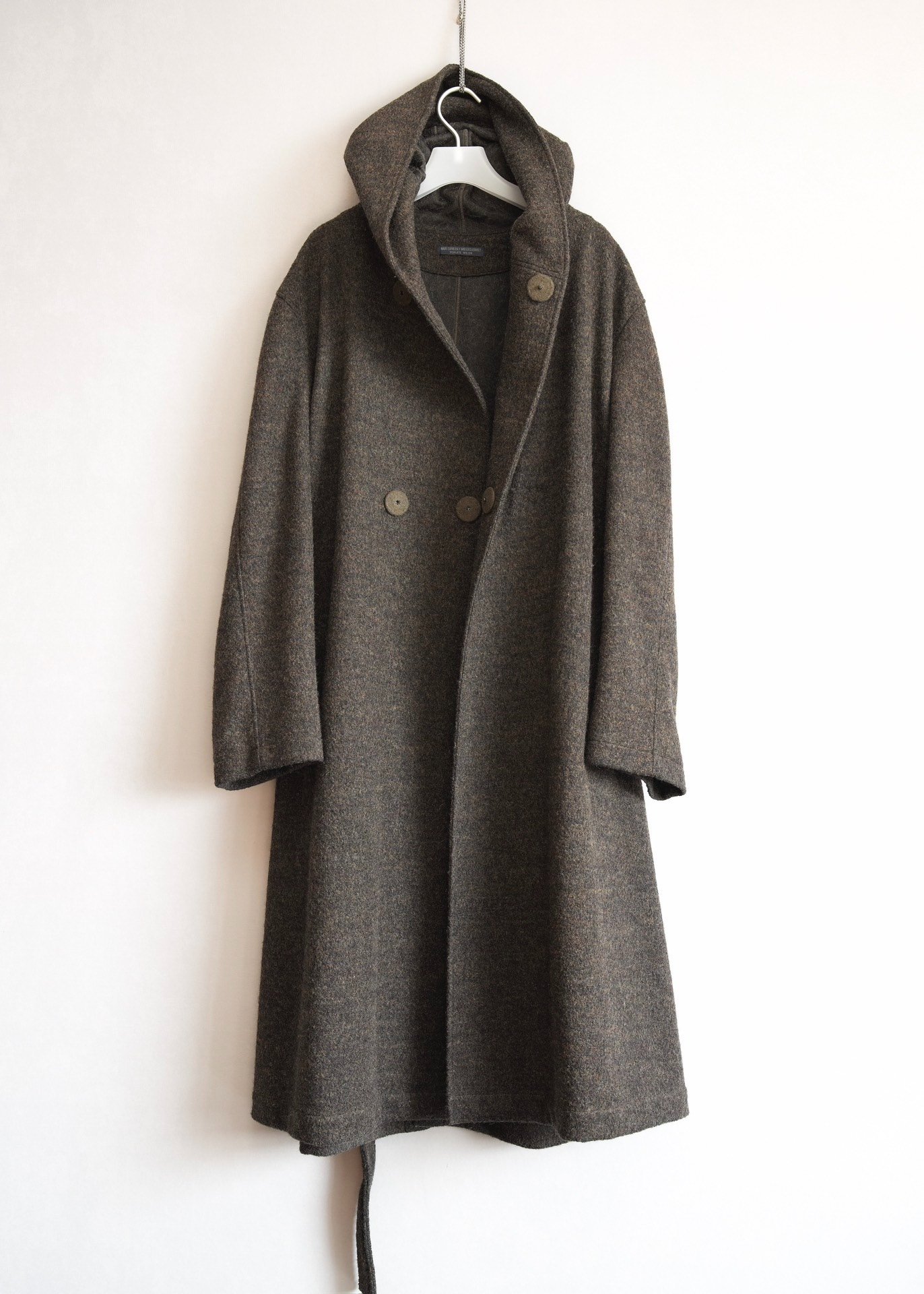 Yohji Yamamoto Regulation Belted Coat