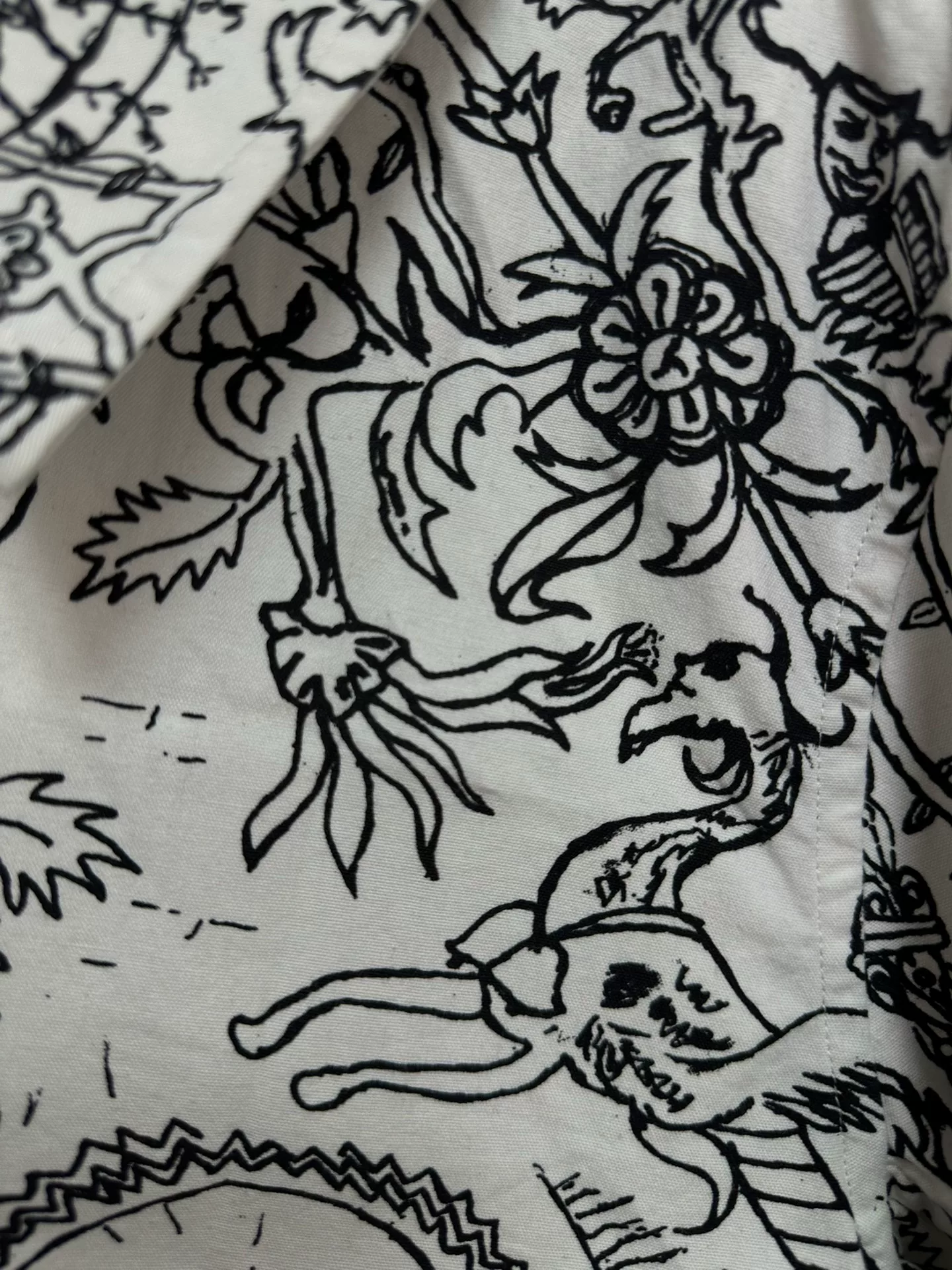 John Alexander Skelton Myth Short Jacket — label
