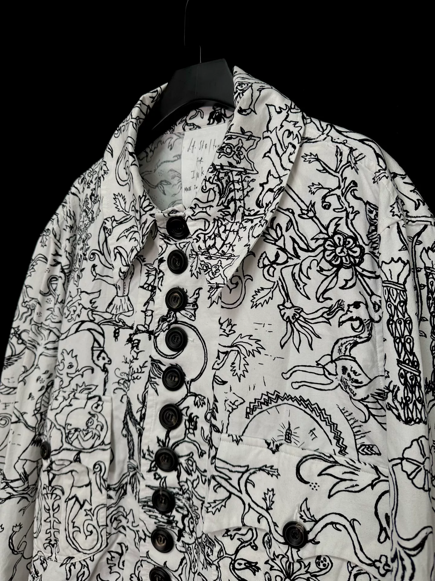 John Alexander Skelton Myth Short Jacket — back