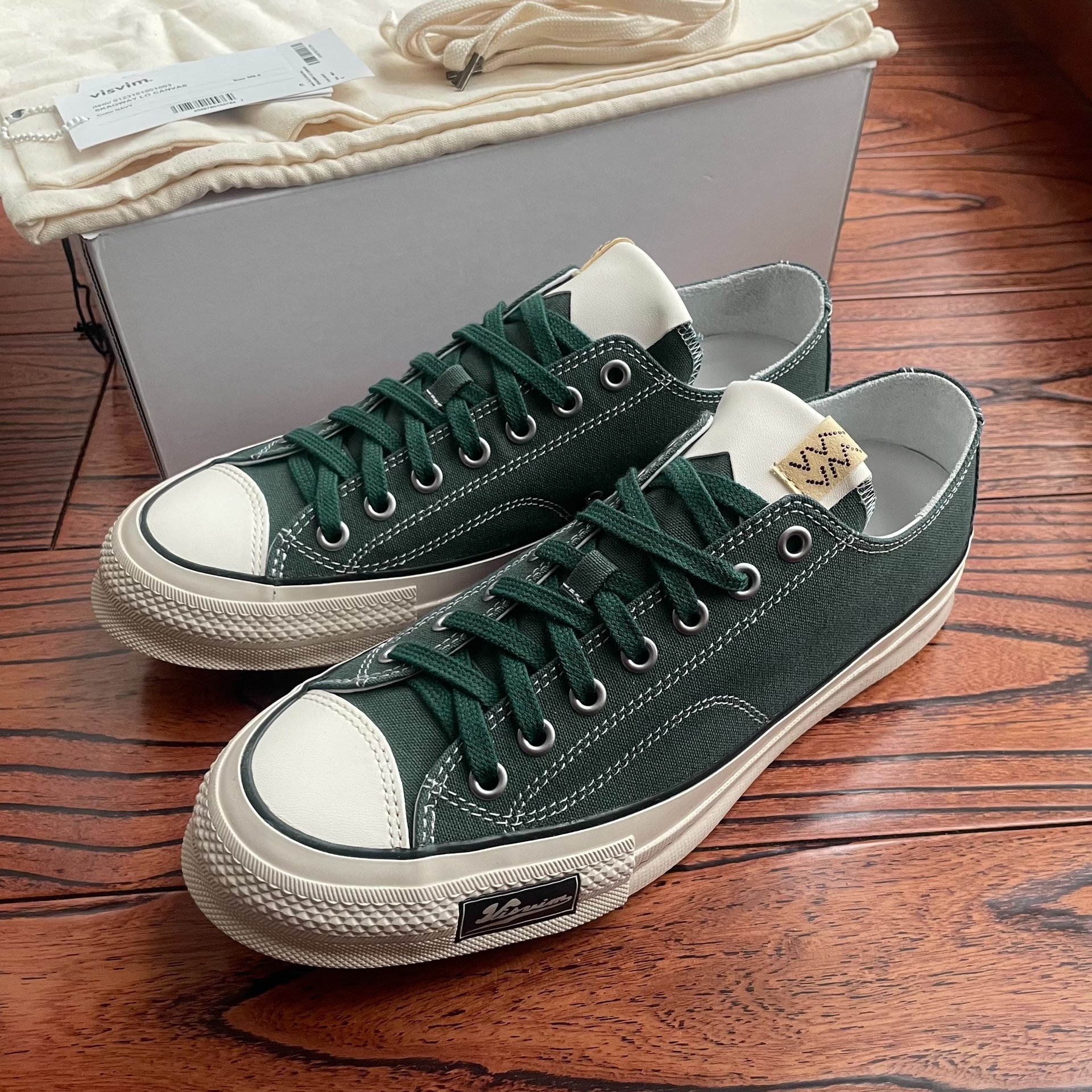Visvim 23ss Skagway Lo Canvas Shoes